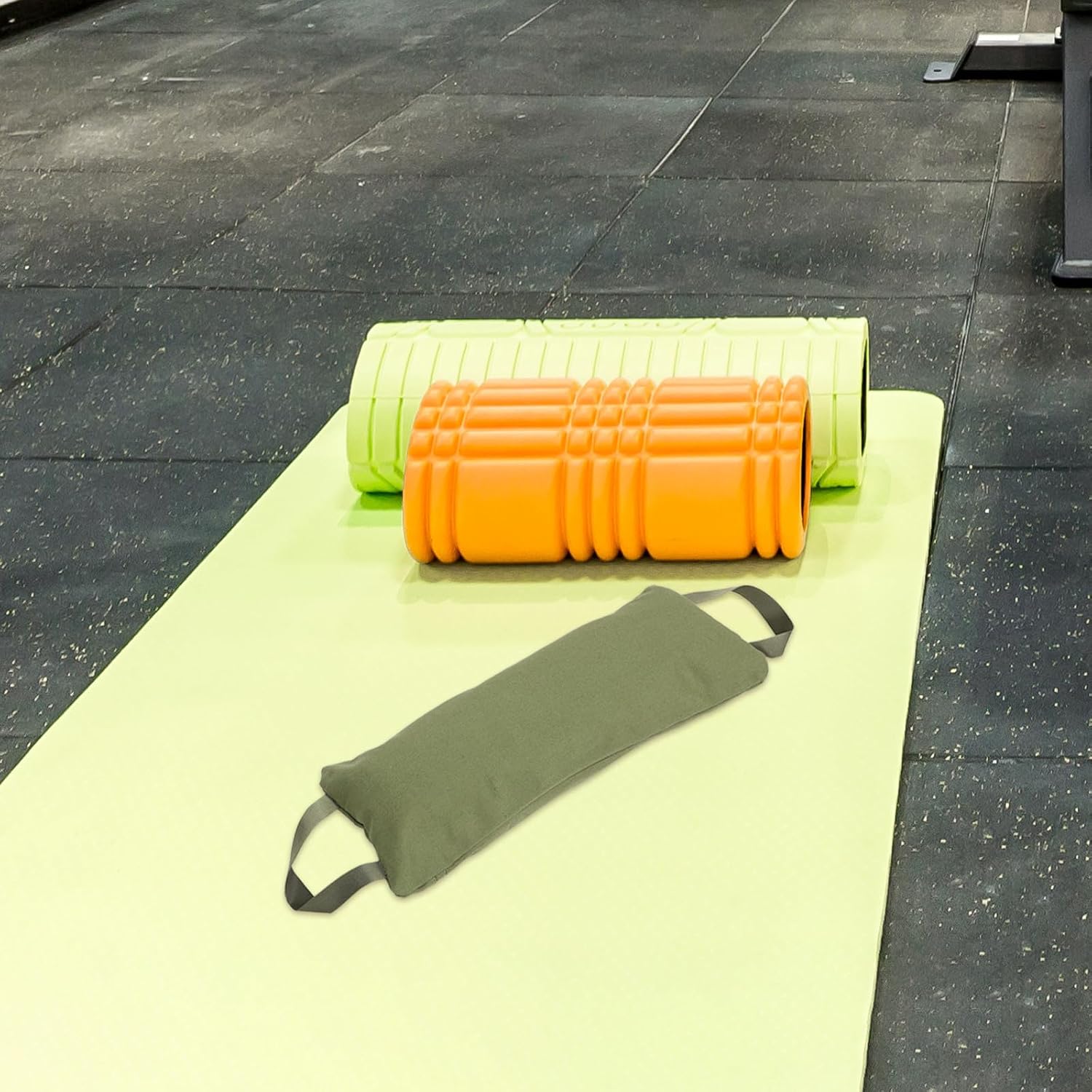 SECFOU Canvas Training Sandbag for Yoga Fitness, Adjustable Weight