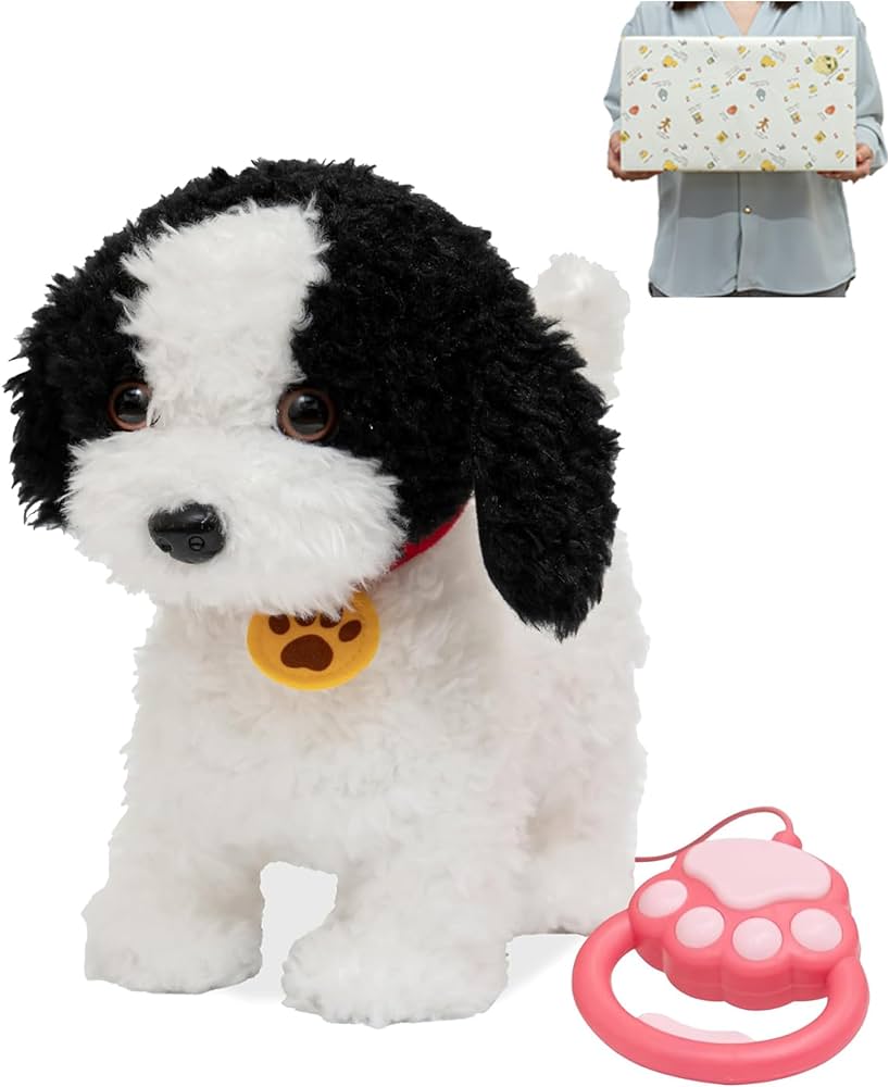 Amazon.co.jp: RiZKiZ 動く ぬいぐるみ 犬 おもちゃ 玩具 人形