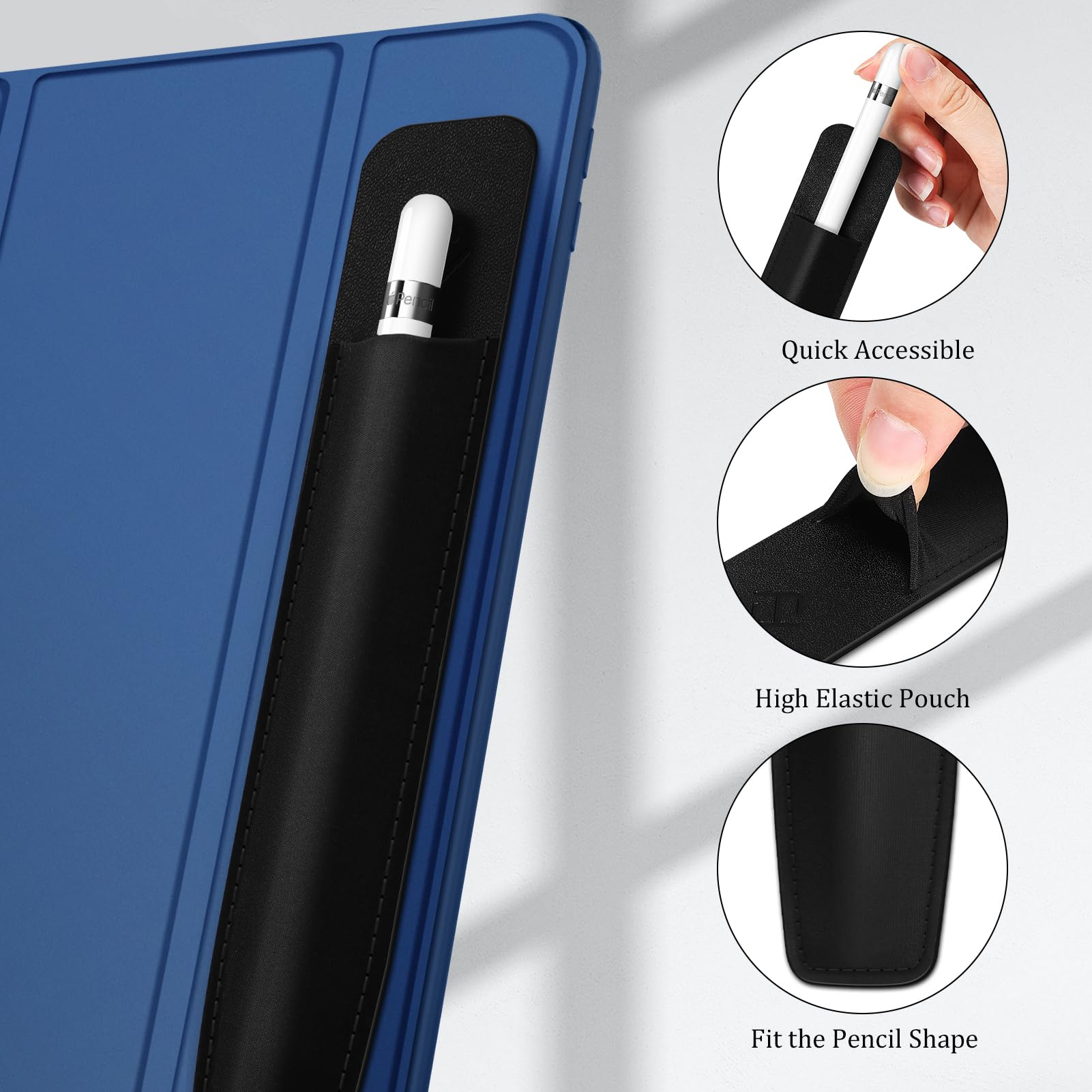 Amazon.com: Fintie Pen Sticker for Apple Pencil Pro, USB-C/1st/2nd