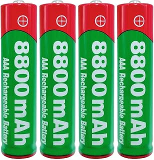 Aa Rechargeable Battery Rechargeable Battery Rechargeable Batteries 1 5V AAA Rechargeable Battery 8800Mah Alkaline Rechargeable Battery 1 5V 4Pcs