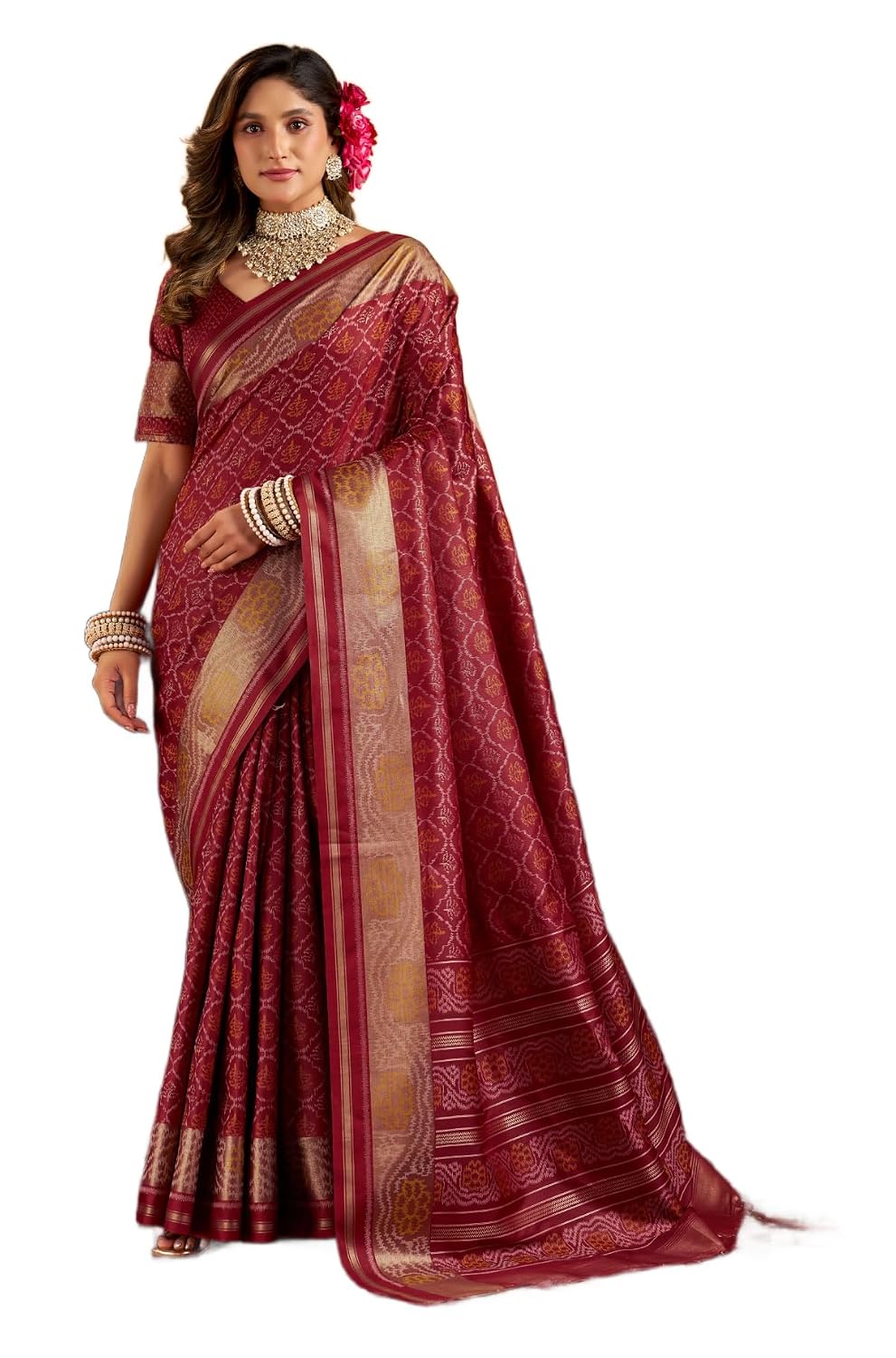 SWORNOF Women's Kanjivaram Soft Silk Banarasi Sarees With Unstiched Blouse Piece - Review, Price and Buying Guide