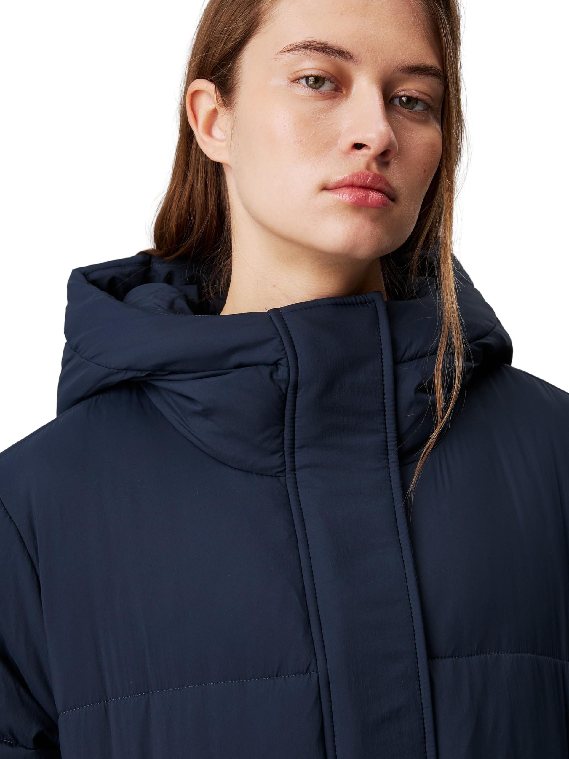 Calvin Klein Kurtka puchowa Kobiety Pasek Z Logo Długi Puffer J20j224122