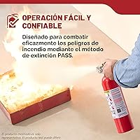 Vista 7 de Kidde - Extintor básico para el hogar, oficina, residencial, de un solo uso, 5BC