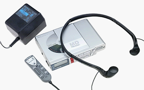 Sony Mz-R37 Portable Minidisc Player/Recorder #TOP2