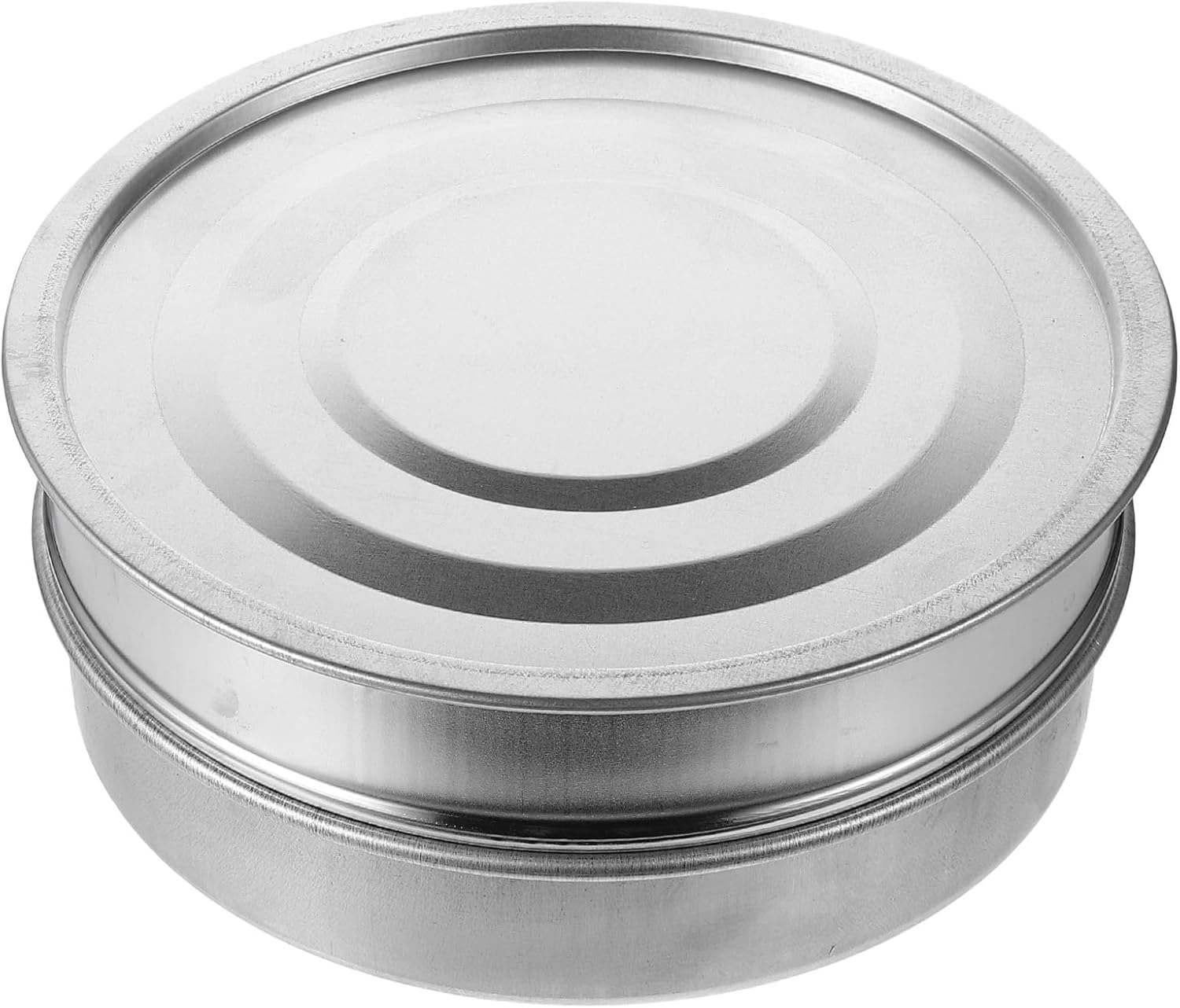 Stainless Steel Sprouting Tray Set with 20Cm Mesh Screen and Galvanized Base Cover for Home Gardening Seed Germination and Plant Sprouts Growing