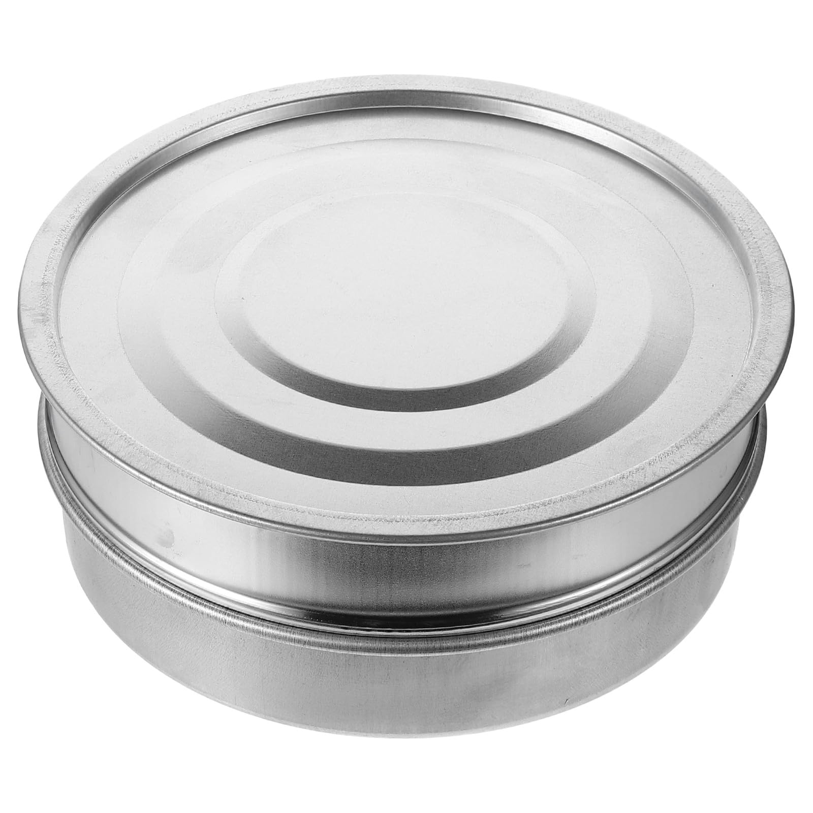 SHINEOFI Keimschale 20cm Standard aus Edelstahl, 3 Stück, Silber | Eisendraht, Zinkanteil, für Pflanzenanzucht zu Hause und Garten, Kochbar, Drainage