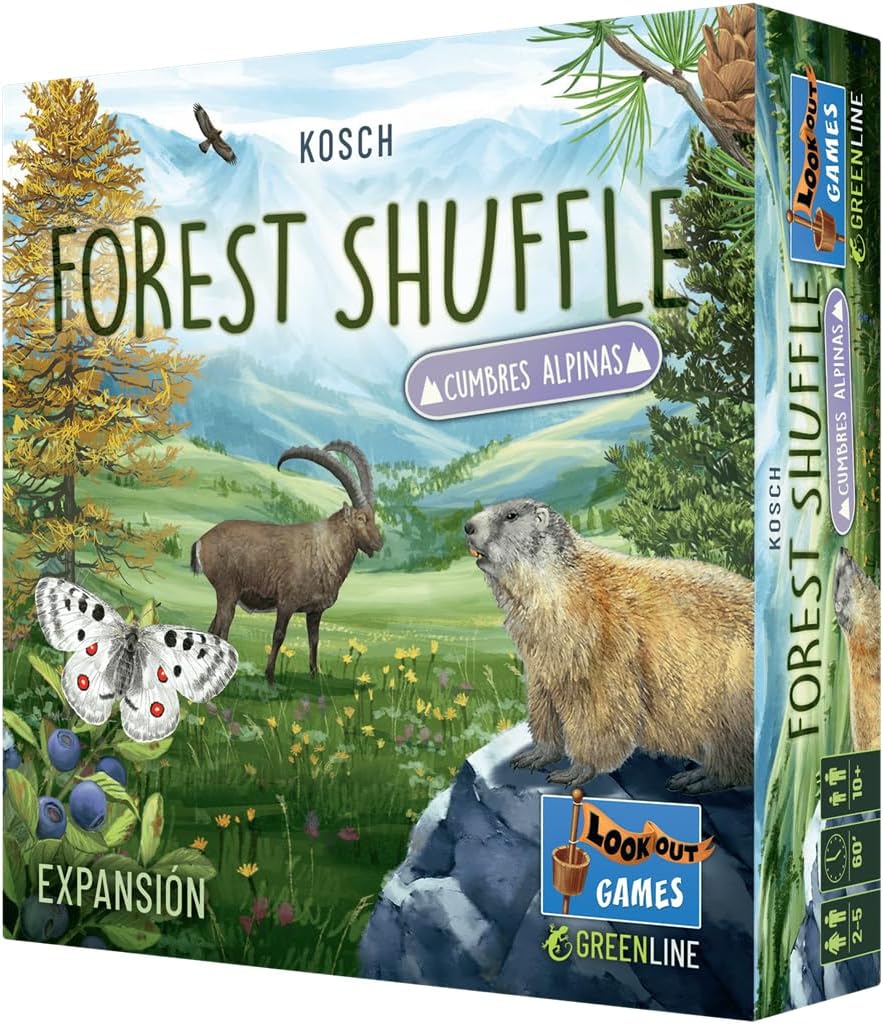 #Juegodemesa Forest Shuffle #Expansión Cumbres Alpinas por 8,46€