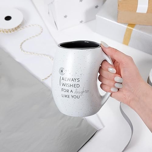Miniatura 6 de Pavilion - I Always Wished For A Daughter Like You - Taza de café grande de 16 onzas, taza de café calentadora de manos, taza de calentamiento de
