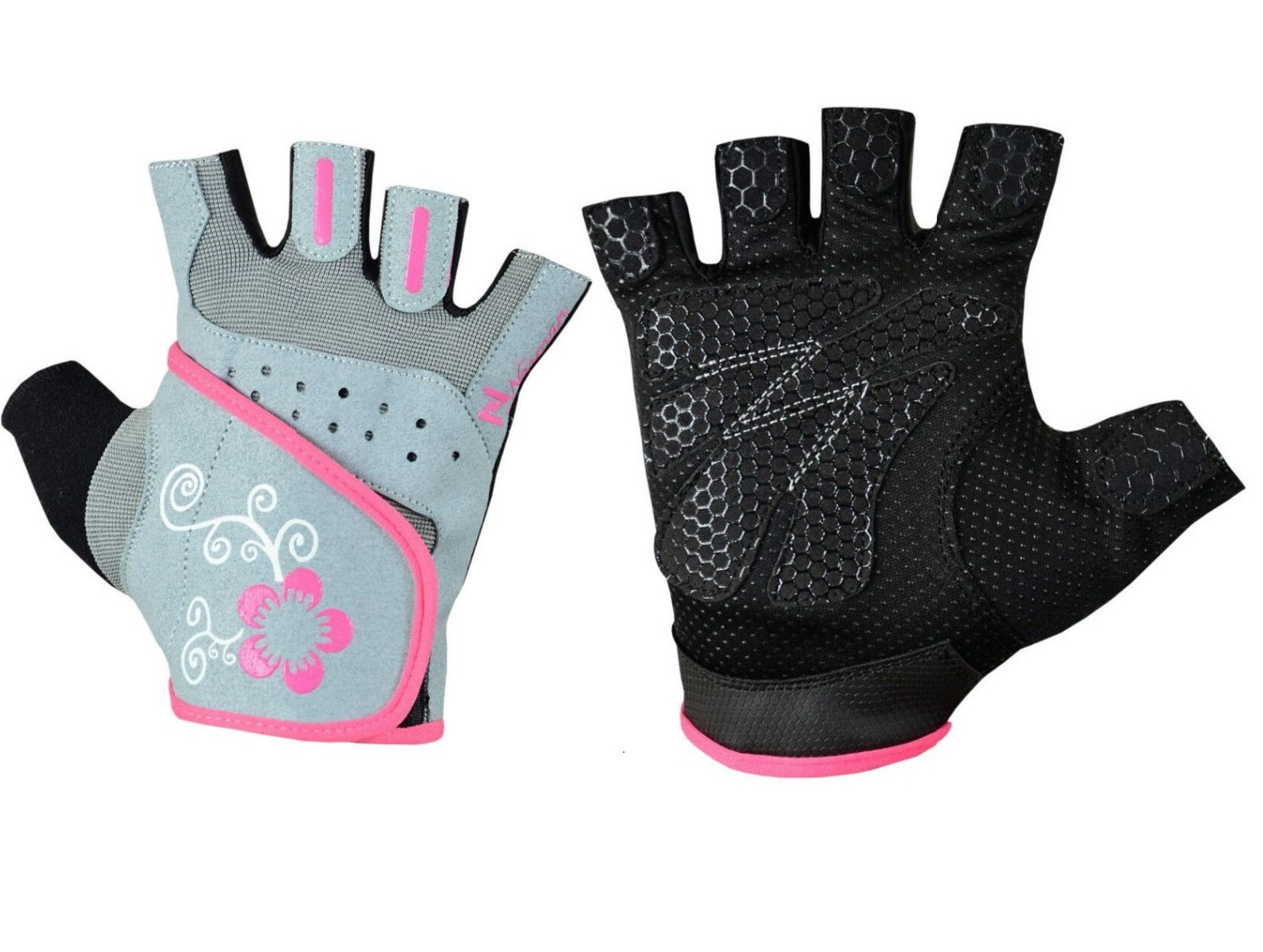 Ladies Gel Gloves Fitness Gym Wear Weight Lifting Workout Training Cycling Women's (XXL)