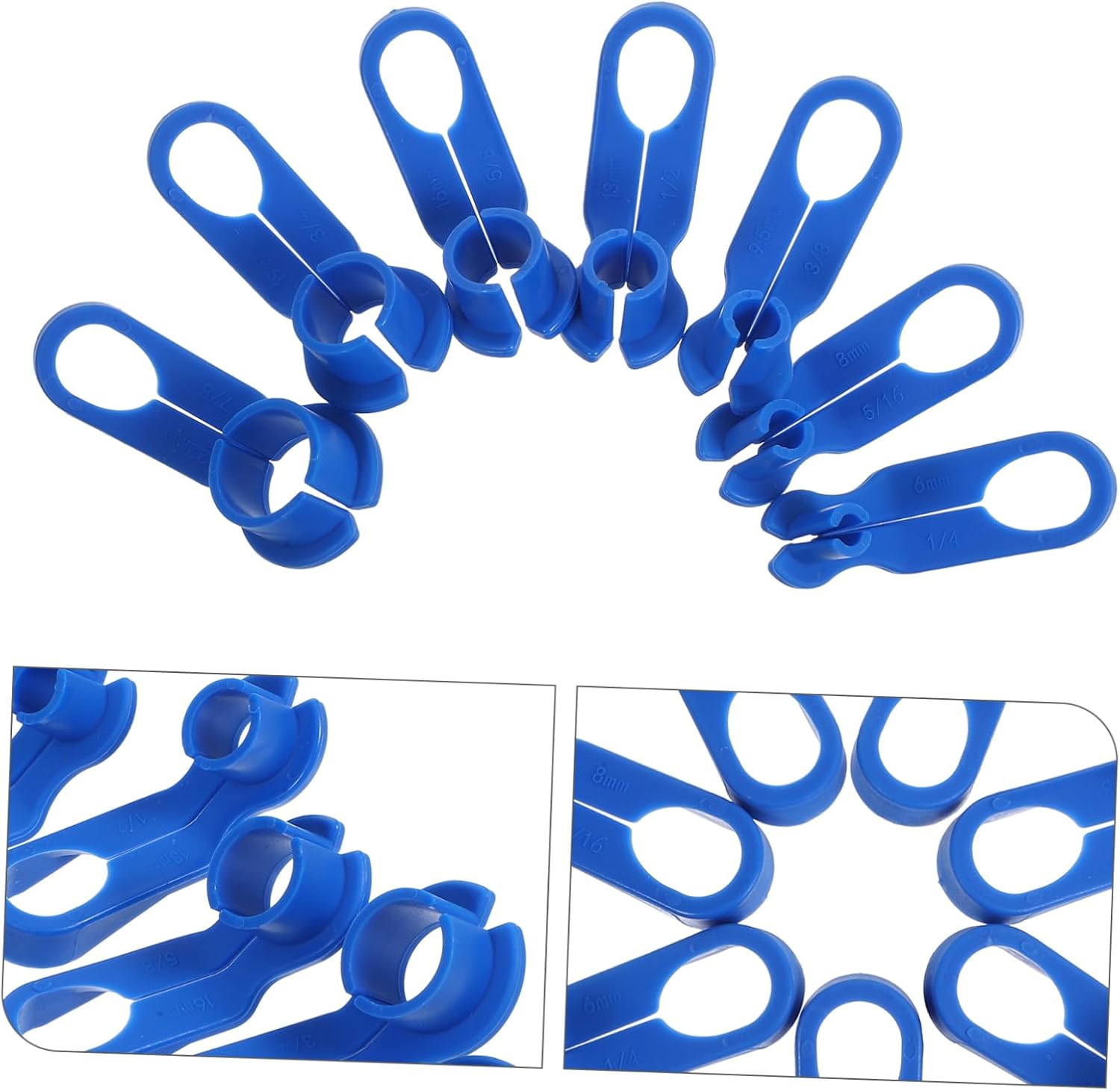7Pcs Fuel Line Disconnect Tool Quick Removal of Fuel Lines Vehicles Durable Design Essential Tools for Mechanics and Air Conditioning Maintenance