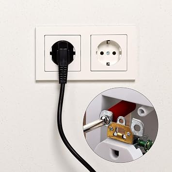 Ripeng Outlet Spacers Electrical Outlet Box Extender Kit,Red