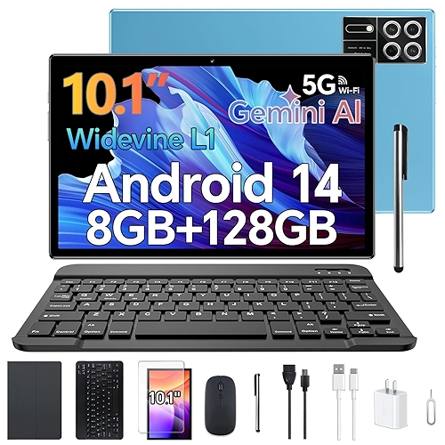 Tablet Xixaomiro S12, 10.1 Polegadas, Android 14, 8GB+128GB, acompanha Película, Caneta St...