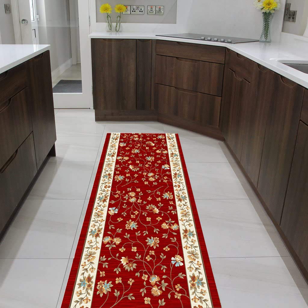 Alfombra lavable para evitar resbalones en cocina y pasillo con grosor de 0.6 cm