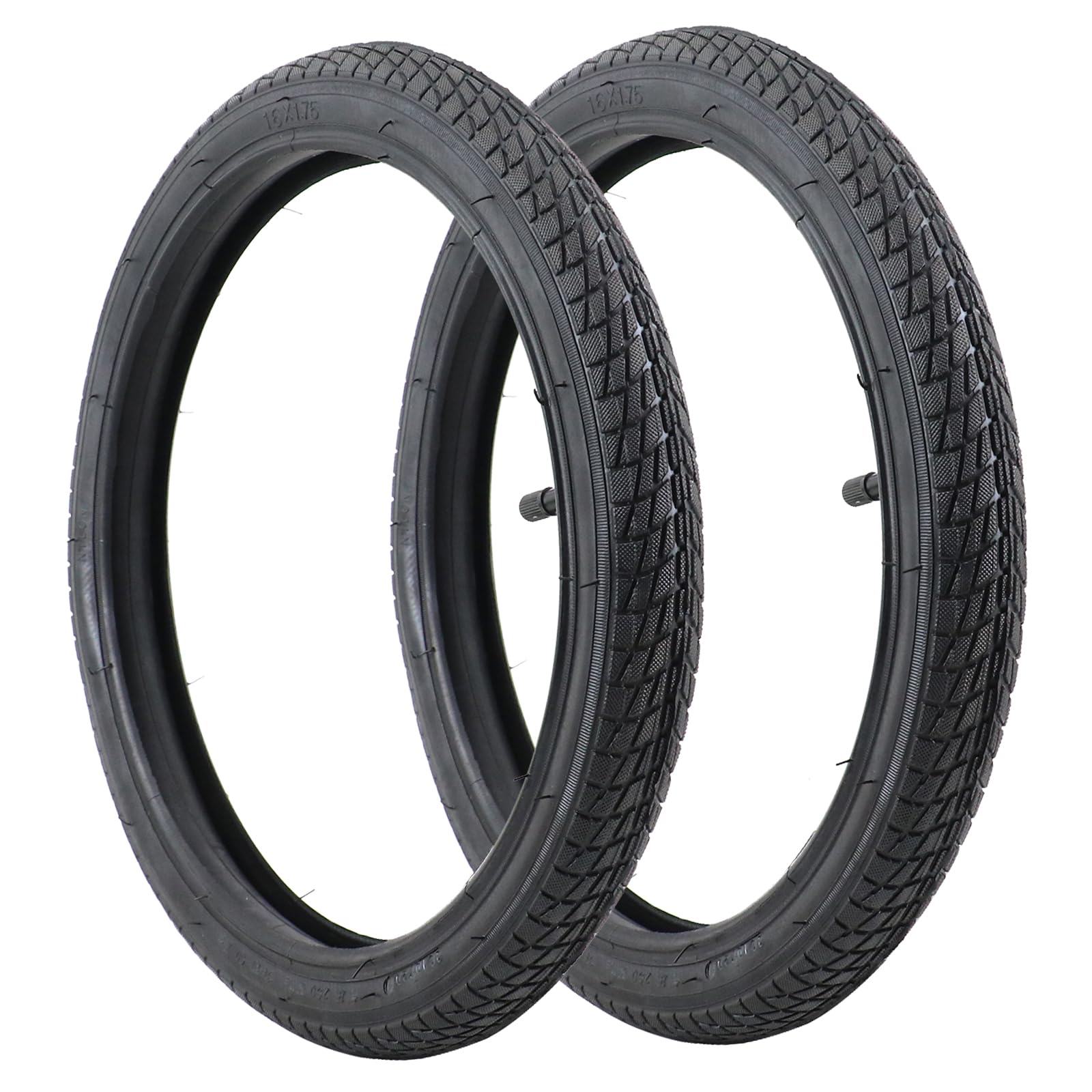 2 set 16×1.75 tires and inner tubes,16" rear wheel replacement inner tubes and tires compatible with se/pro/flex/su/ironman gear jogging troller models bob 3-wheeler