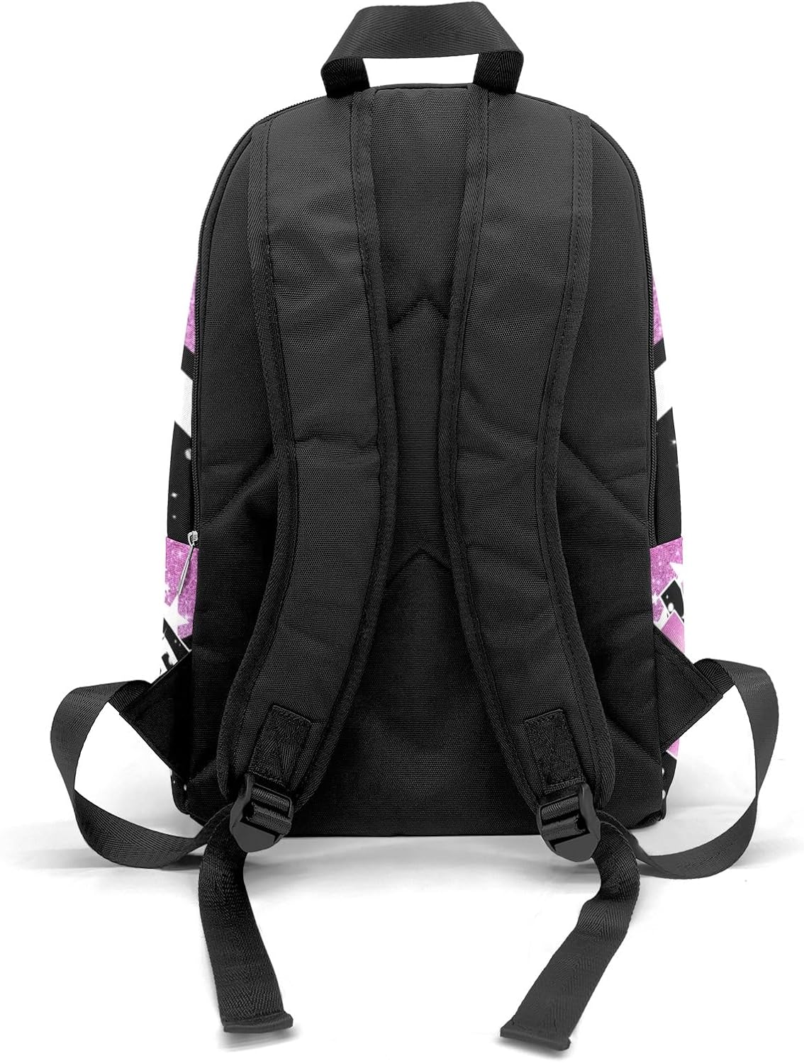 Personalized Pink Cheer Backpack for Cheerleader,Customized with Name Shoulder Bag Backpack for Girls Women College School Bookbag for Travel Birthday Holiday