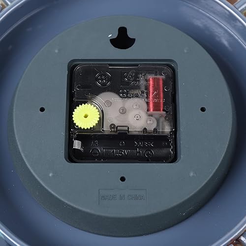 Miniatura 7 de Reloj de pared grande de 22 pulgadas, reloj de pared de mediados de siglo, diseño de explosión de estrellas, decoración moderna, silencioso, sin