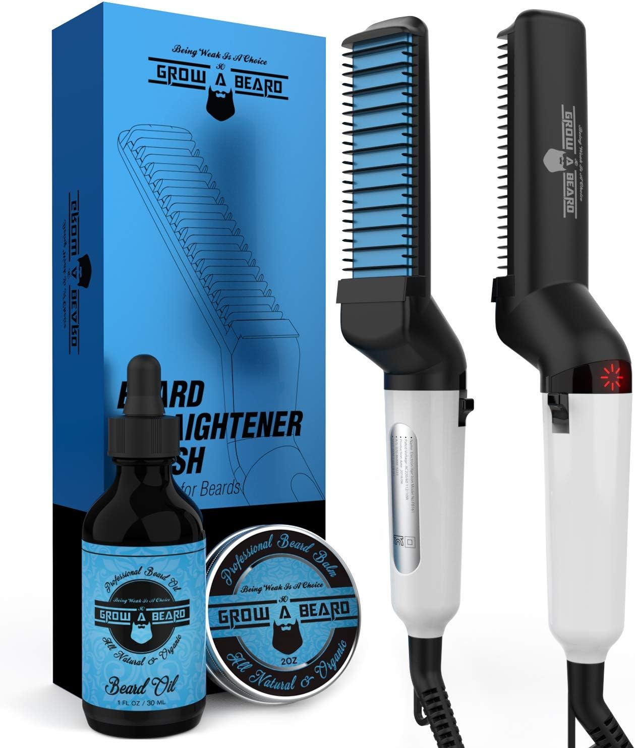 Beard Straightener Brush