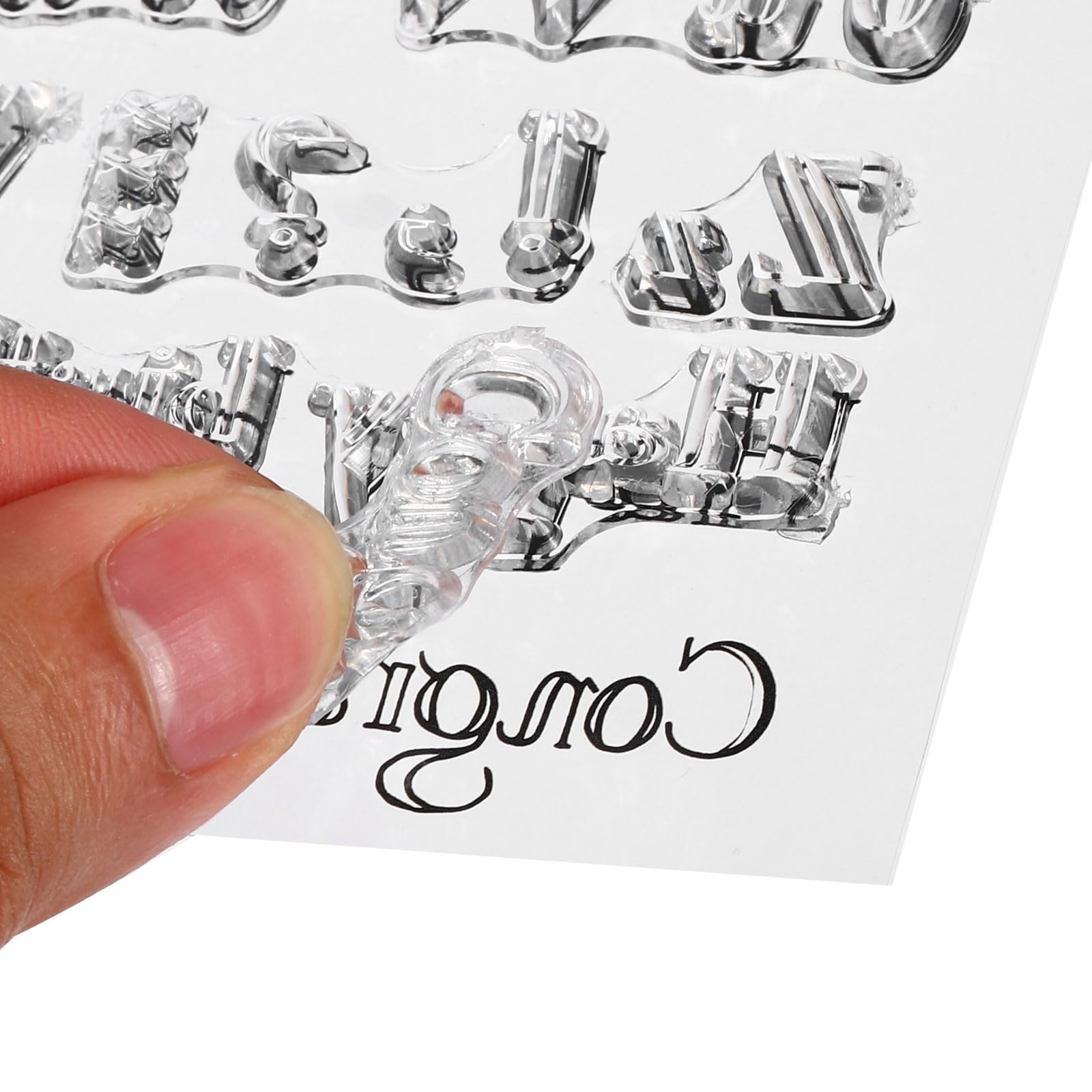 PATIKIL Transparent Silicone Stamps - Image 3