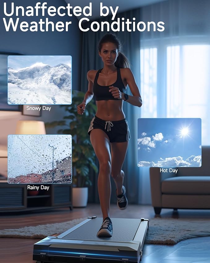 Caminadora Eléctrica Plegable 2.5HP Compacta Negra miniatura 5