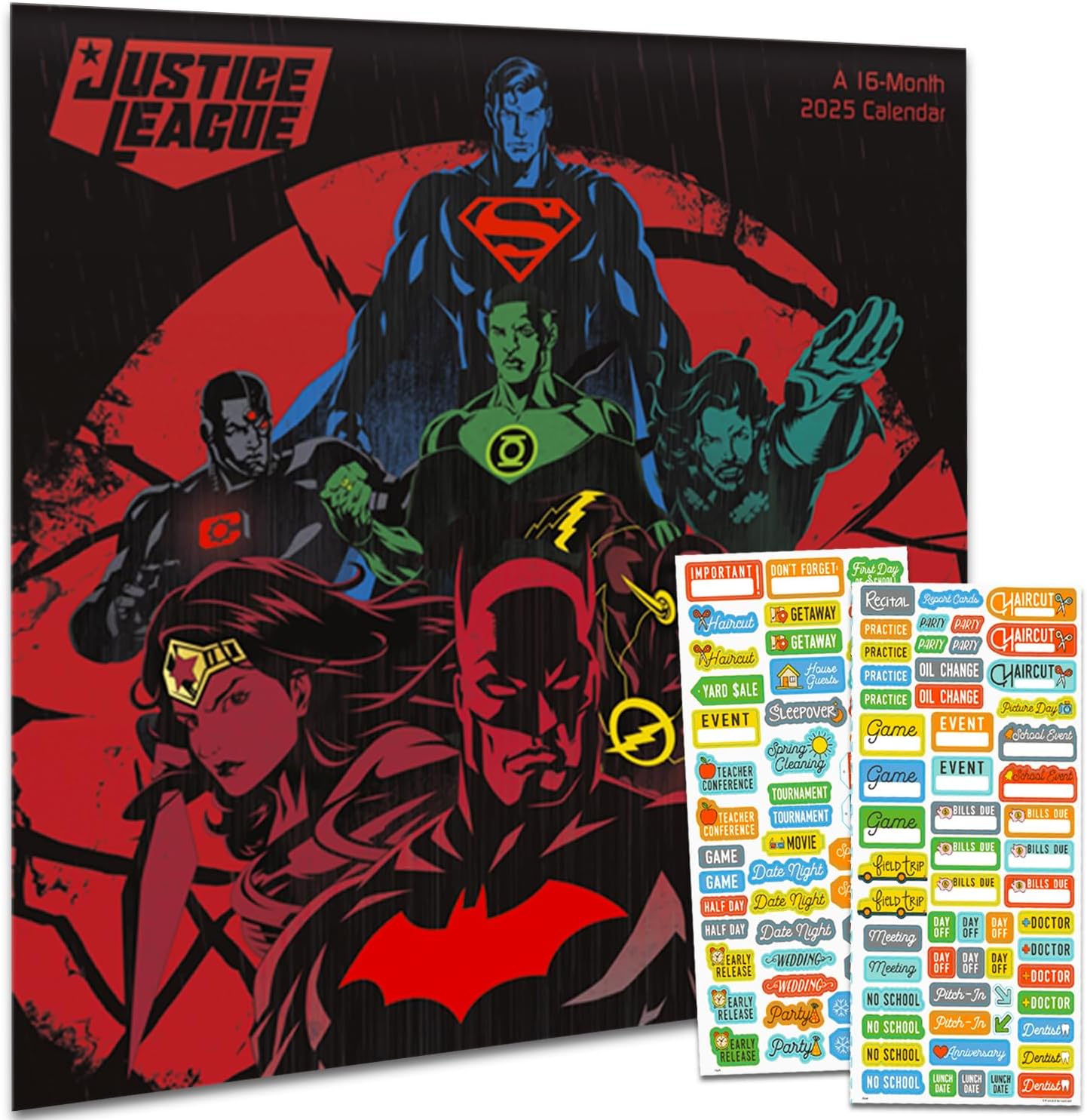 The Justice League Calendar 2025 Deluxe 2025 Justice The Justice League Calendar 2025 Deluxe 2025 Justice