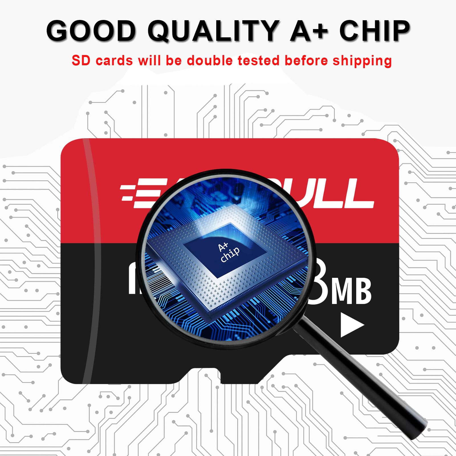 (No 128 GB) 128 MB, paquete de 10 tarjetas micro SD, tarjetas de memoria  SD de 128 MB, paquete de tarjetas SD Full HD de 90 MB/s UHS-I U1 Clase 10 para cámara de seguridad de vigilancia (10 3