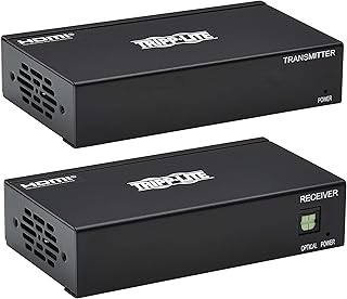 Tripp Lite HDMI Over Ethernet Cat6 Extender Kit Transmitter/Receiver - Up to 230 feet or 70.1 Meters - 4K 60Hz Video, HDR, PoC, TAA Compliant (B127A-2A1-BHBH)