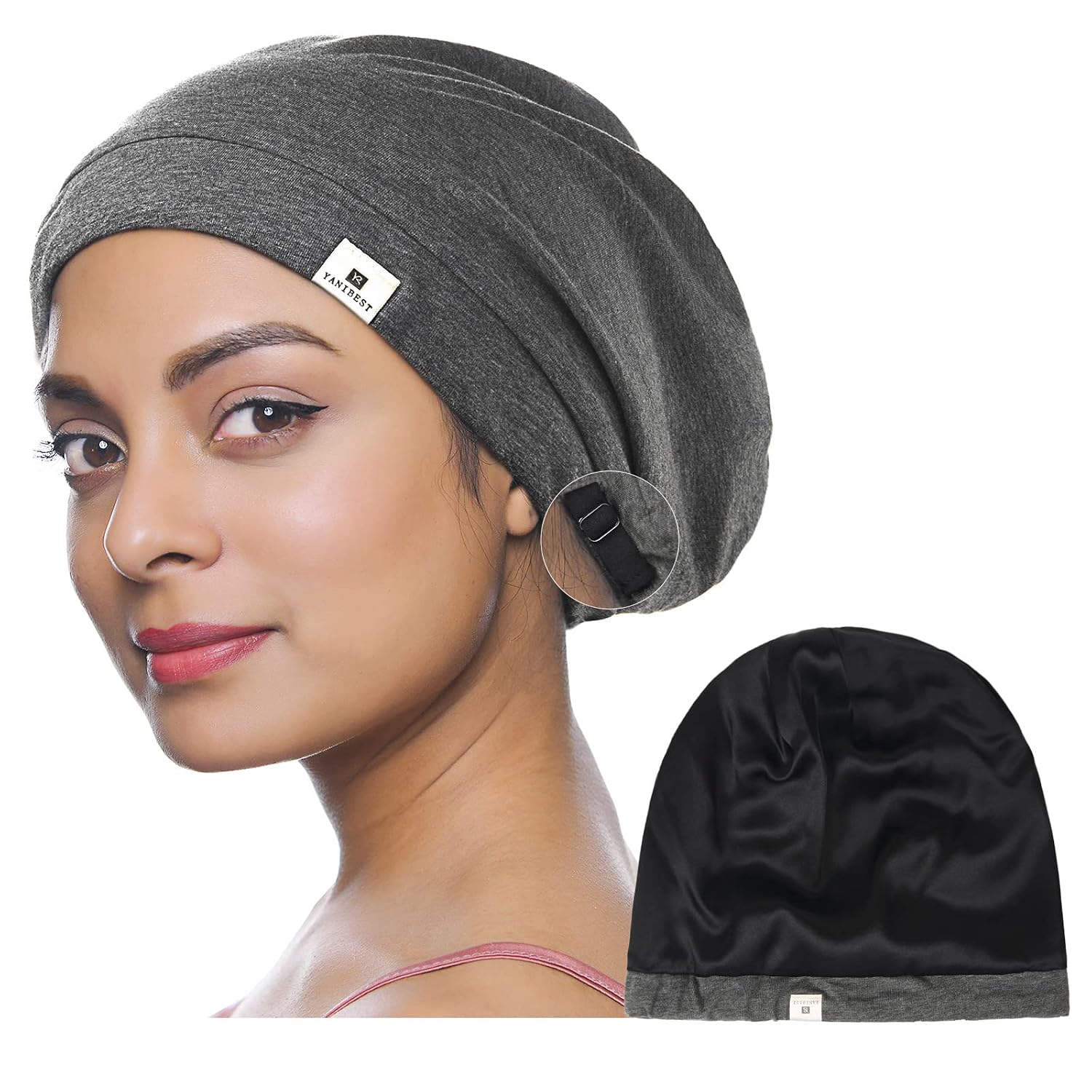 Mulberry Silk Lined Sleep Cap Silk 