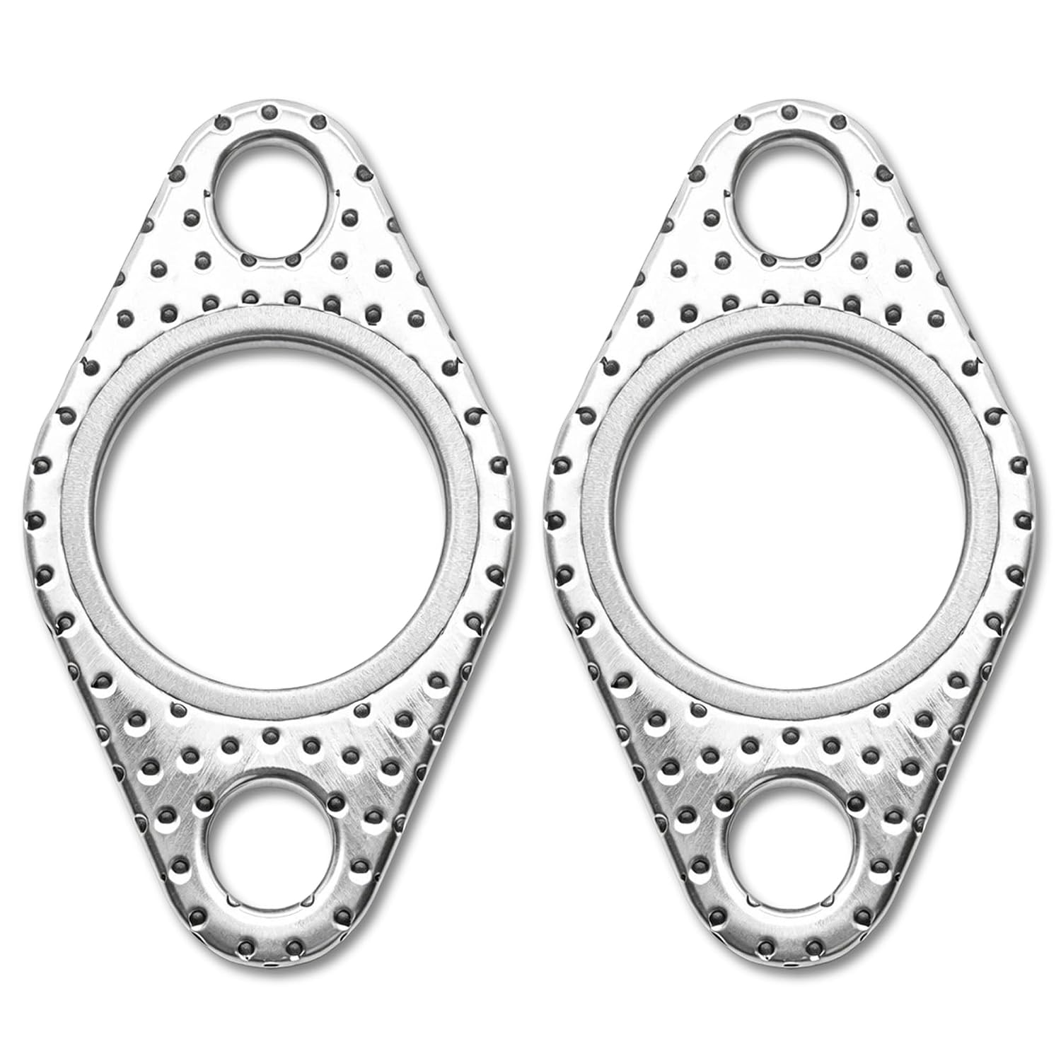 690970 Exhaust Manifold Gasket Replacement for 273485, Compatible with Briggs & Stratton 401000 403000 404000 405000 Series Engine, Lawn Mower Tractor Exhaust Gasket, 2 Pack