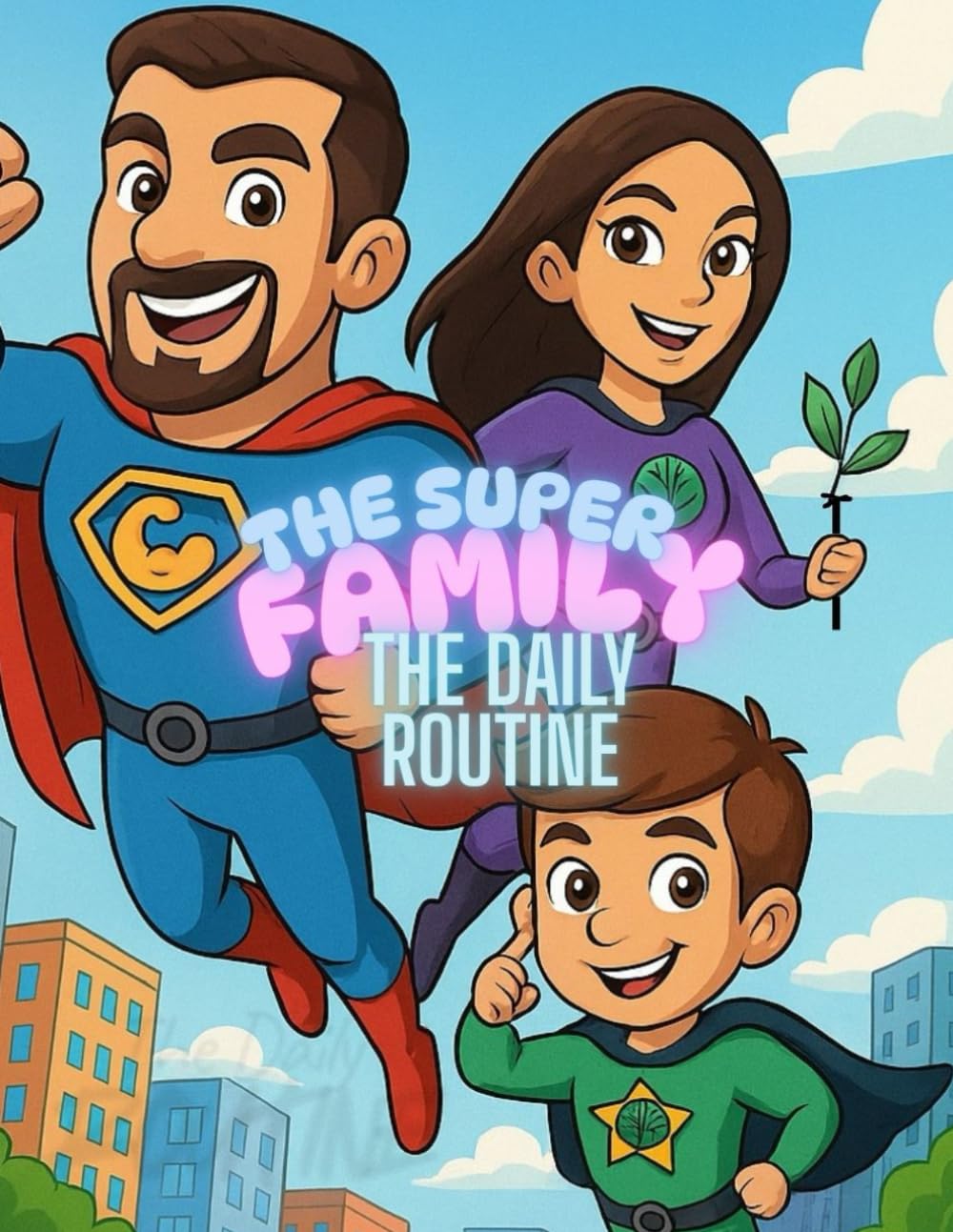 Super Family – The Daily Routine! | Fun Trilingual Coloring Book for Kids | Superhero Family Adventures Teaching Daily Habits Ages 3–8: Trilingual ... FAMILY - MULTI LANGUAGE COLORING BOOKS)