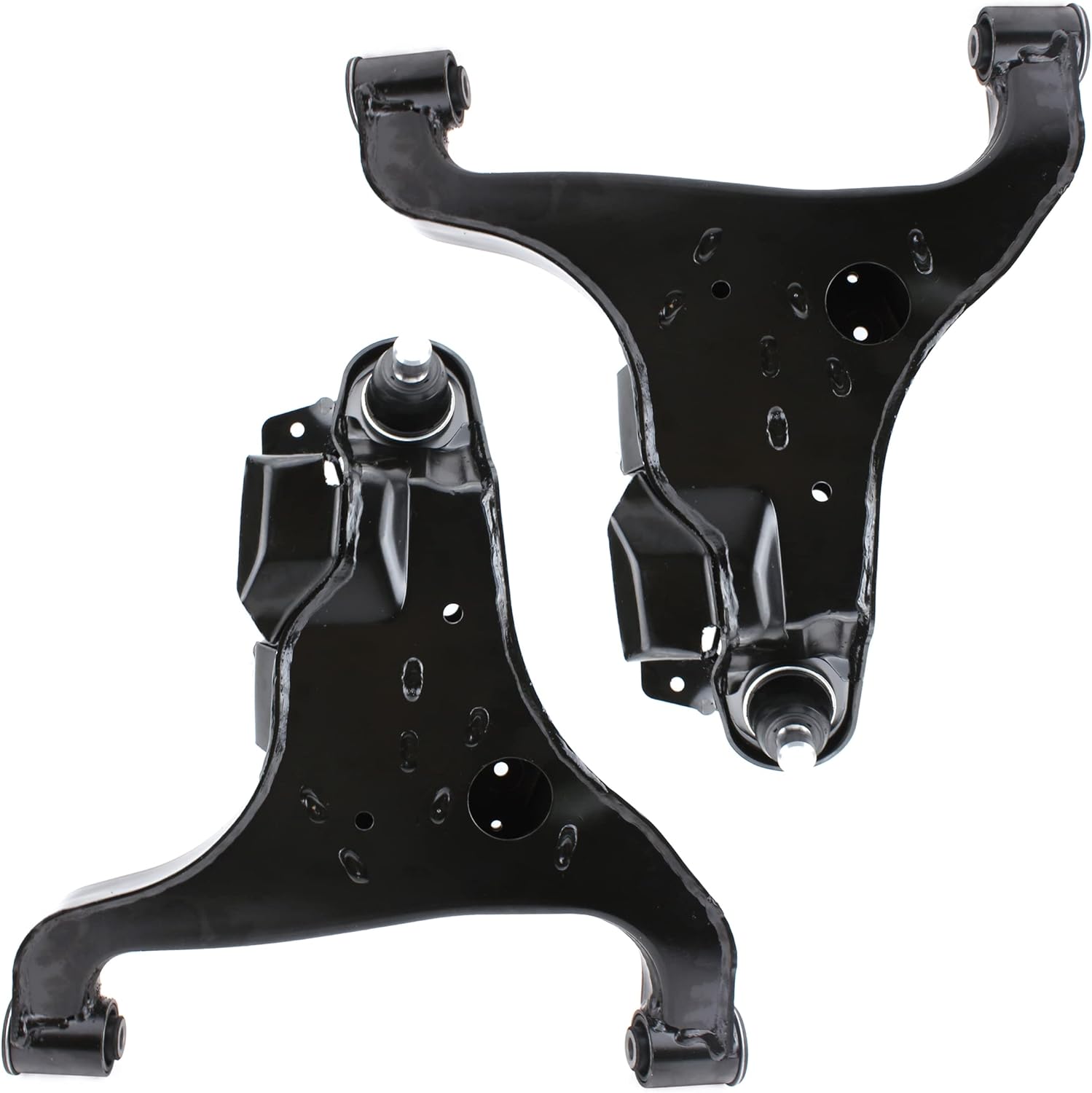 2-Pack K620511 K620512 Front Lower Control Arm Compatible with INFINITI QX56 2004-2010 NISSAN ARMADA 2005-2015 TITAN 2004-2015 All Models 2PCS Front Lower Control Arm