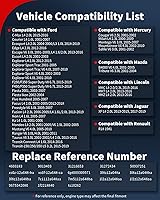 Vista 8 de VEHICODE Engine Coolant Temperature Sensor, ECT Water Temp Sensor Compatible with Ford Explorer Ranger Mustang Escape Focus Fiesta Fusion Taurus