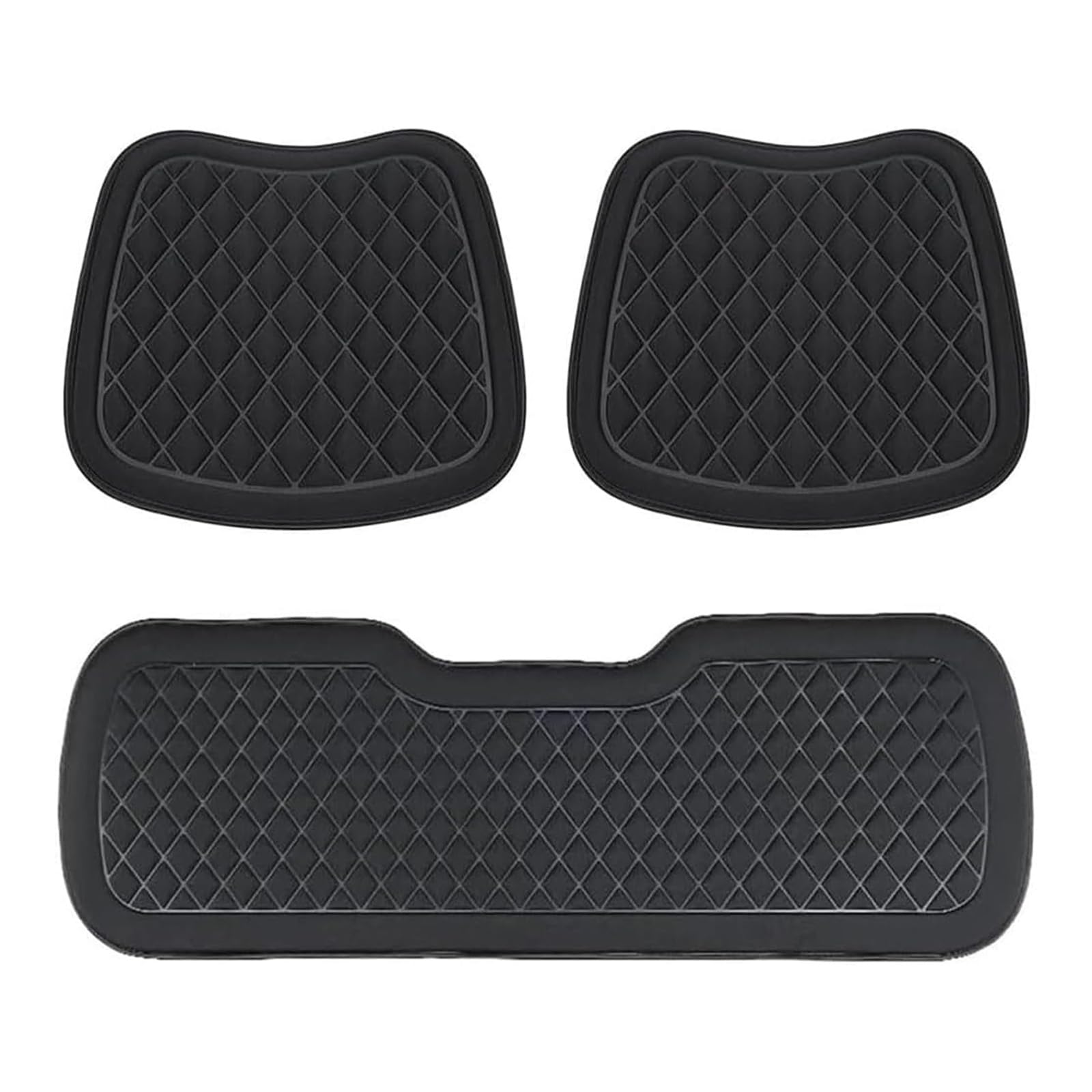 Auto Sitzkissen für Toyota Land Cruiser 2.5/3.0 D-4D, Sitzbezüge Sitzauflage Atmungsaktiv rutschfest Anti Rutsch Unterlage Autositzschoner Vordersitze Zubehör
