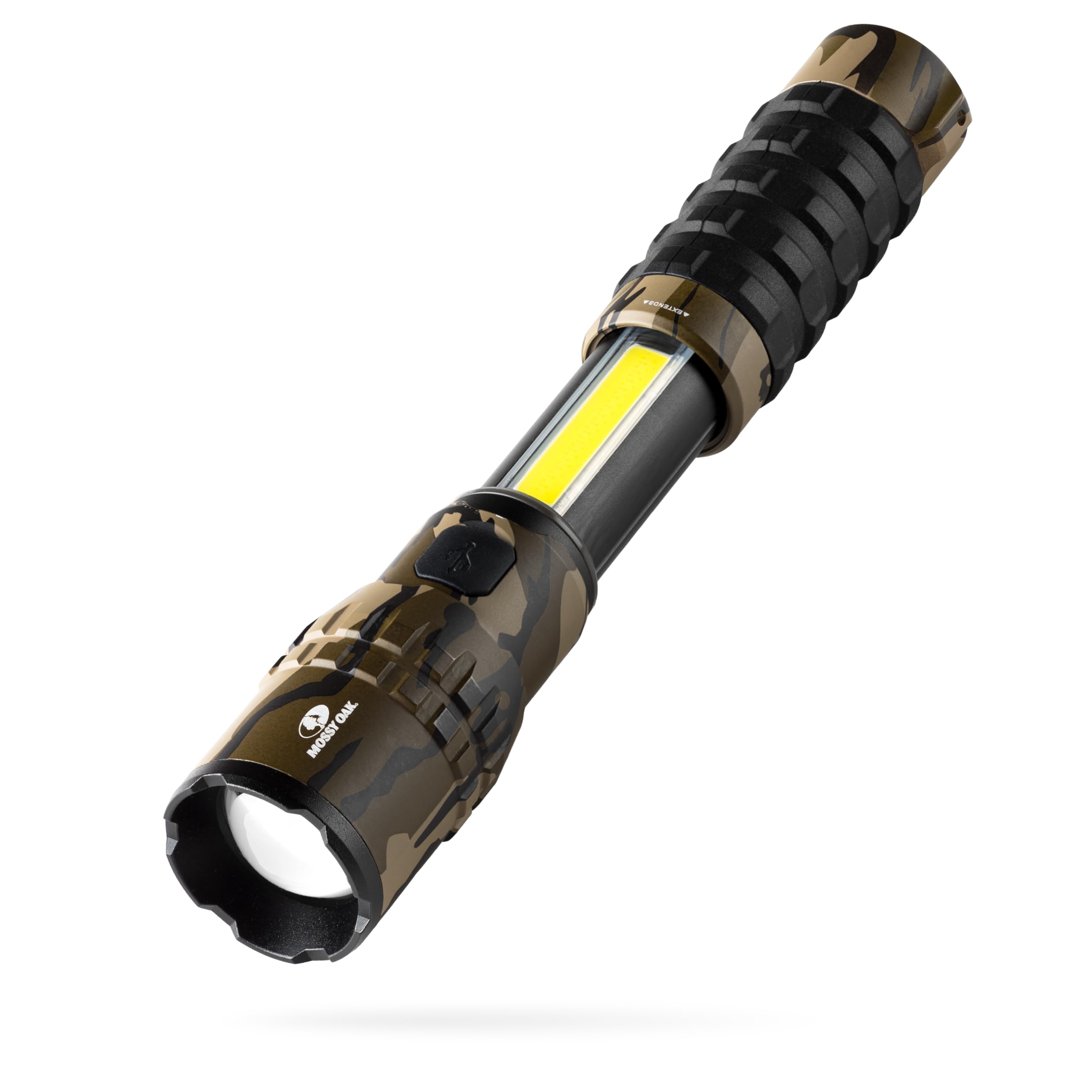 NEBO SLYDE KING Flashlight | High Lumens, Rechargeable COB Work Light & LED Flashlight, Waterproof, Magnetic Base, Great for Camping & Hunting, Includes Charging Cable