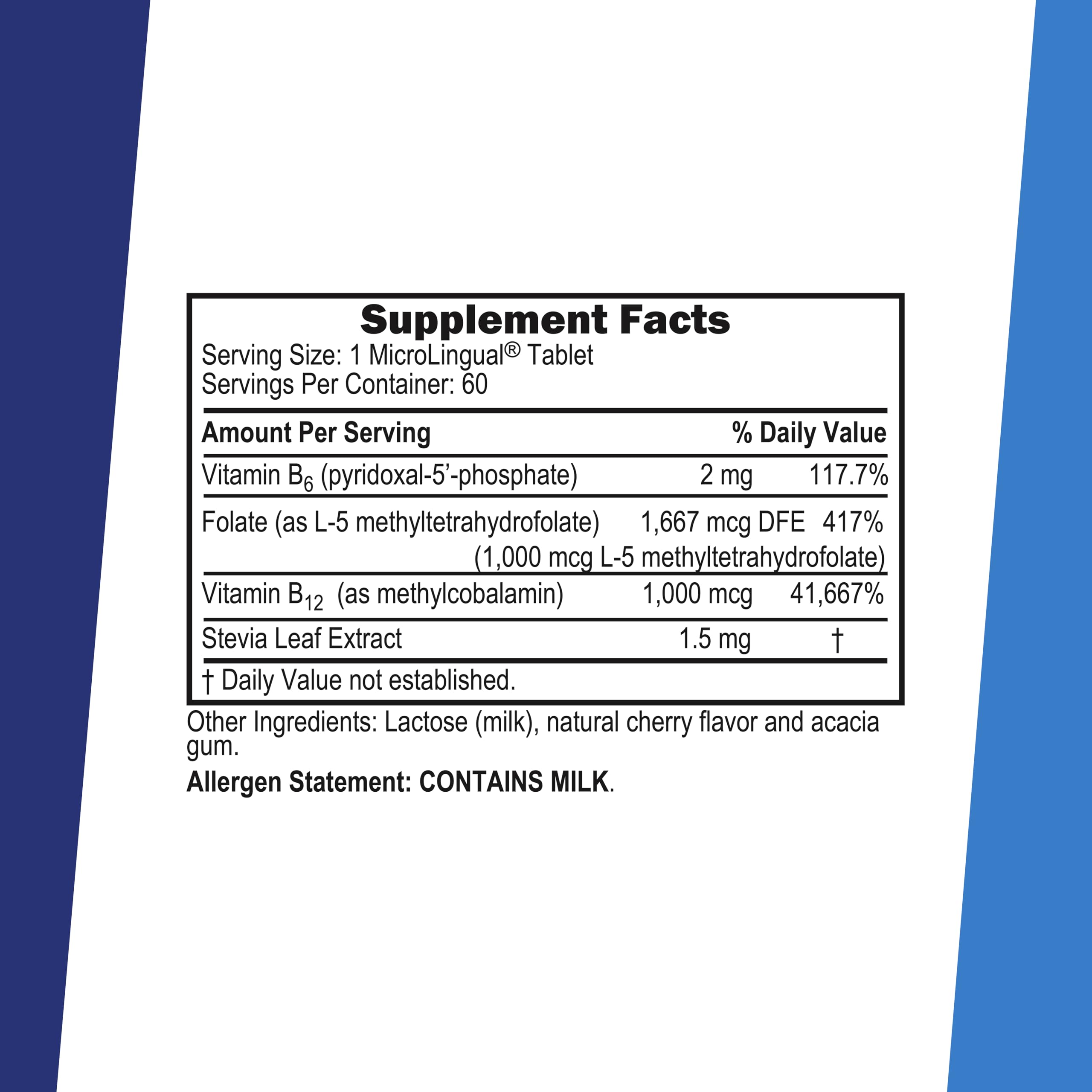 Superior Source No Shot Vitamin B-12 1,000 mcg, B-6 and Methylfolate, 60 Ct — Amazon image 2