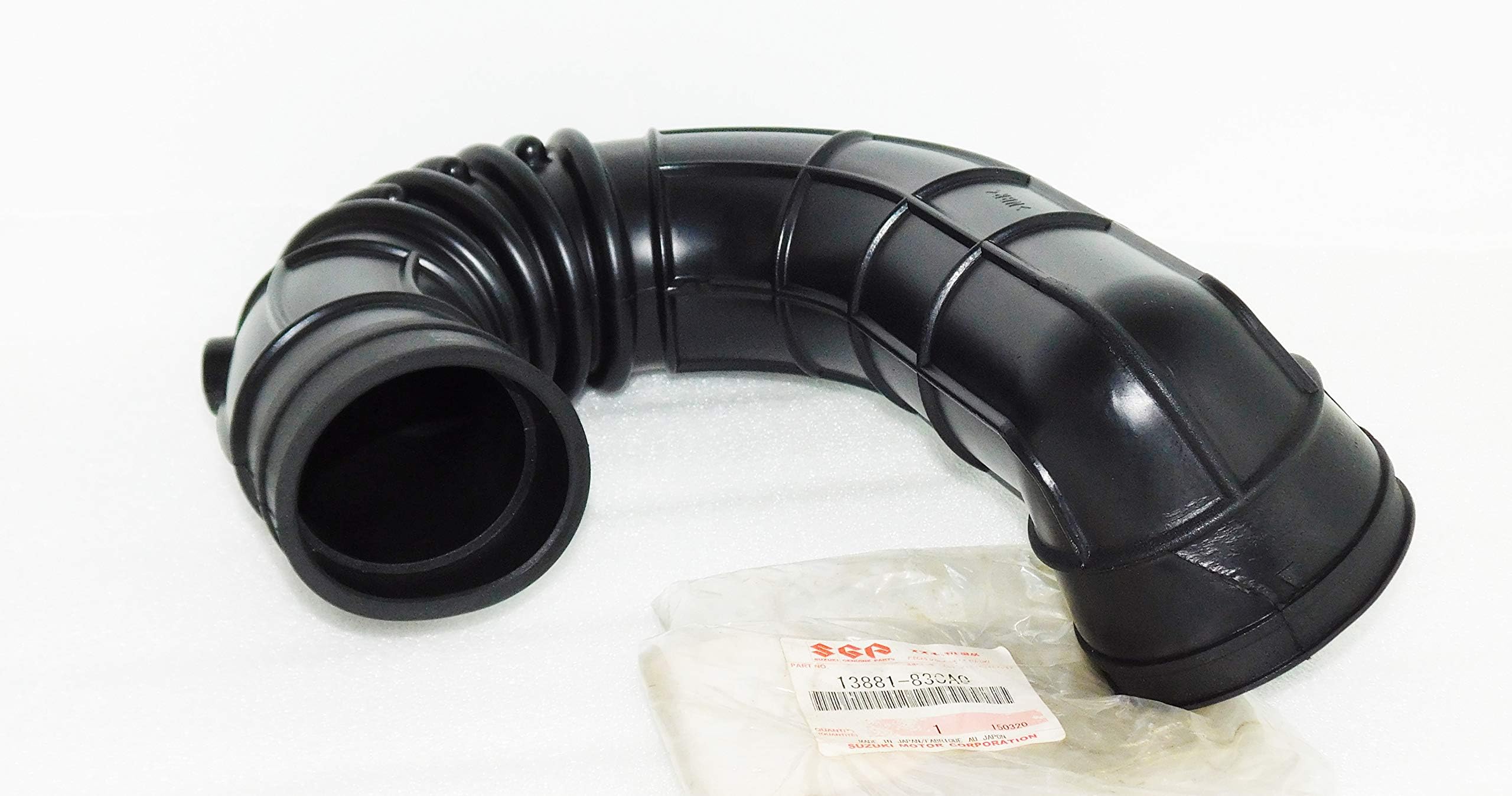 SUZUKI SGP JAPAN SJ413 AIR CLEANER OUTLET HOSE FOR CARBURETOR CARBURETTOR VERGASSER G13BA G13A 1.3L 8V 13881-830A0 CARB SAMURAI SIERRA DROVER CARIBIAN KATANA GYPSY MG413 STOCKMAN UTE