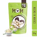 MOM - Meal of the Moment, Roasted Cream N Onion Makhana (Pack of 3) 52g | Source of Protein | No Palm Oil | Gluten free gallery image