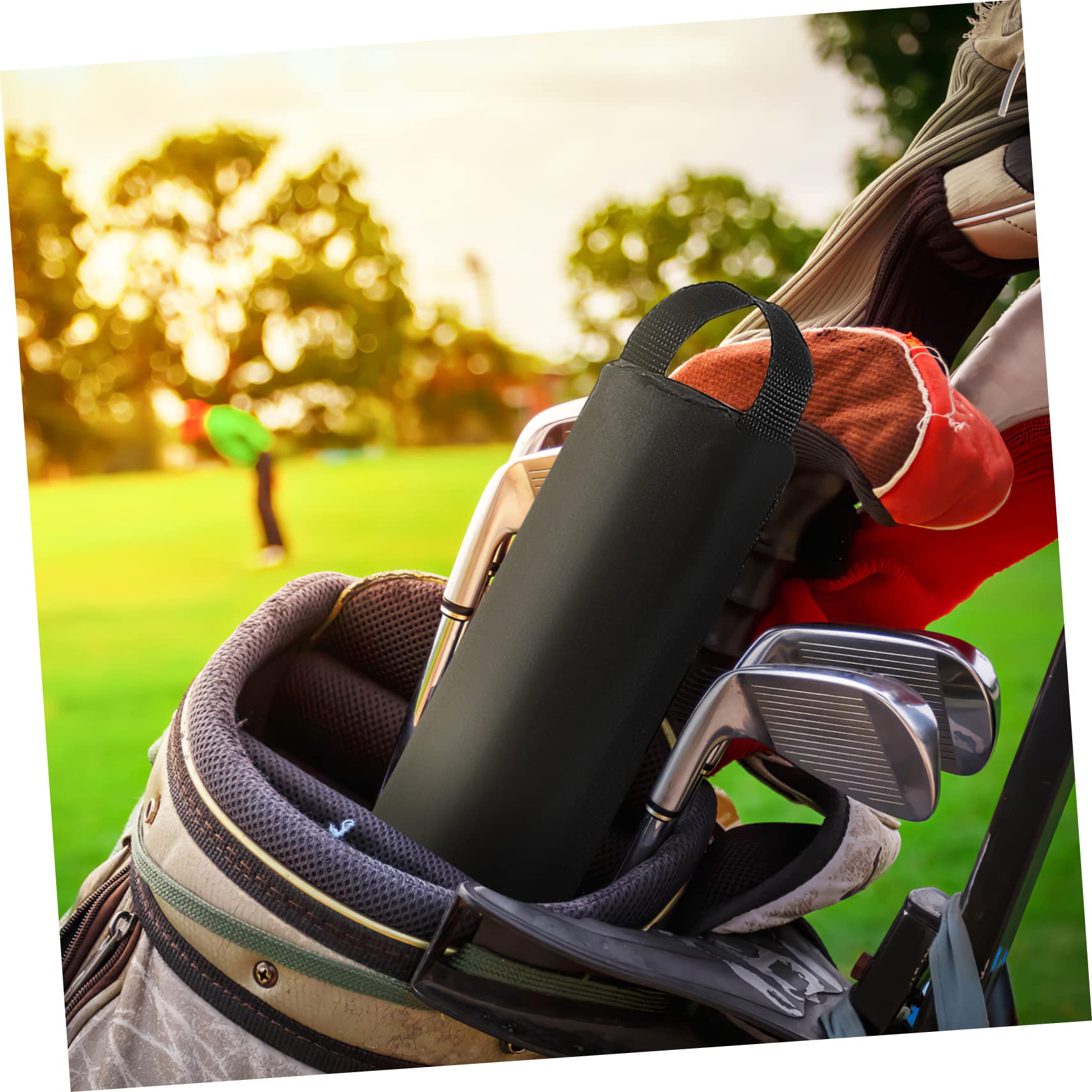 Toyvian Borsa Termica Golf Sacchetto Bevande 2 Pezzi Oxford | Capacità Grande per 7 Lattine , Wrap Beer e Mantiene Freddo , Borsa Refrigerata Portatile