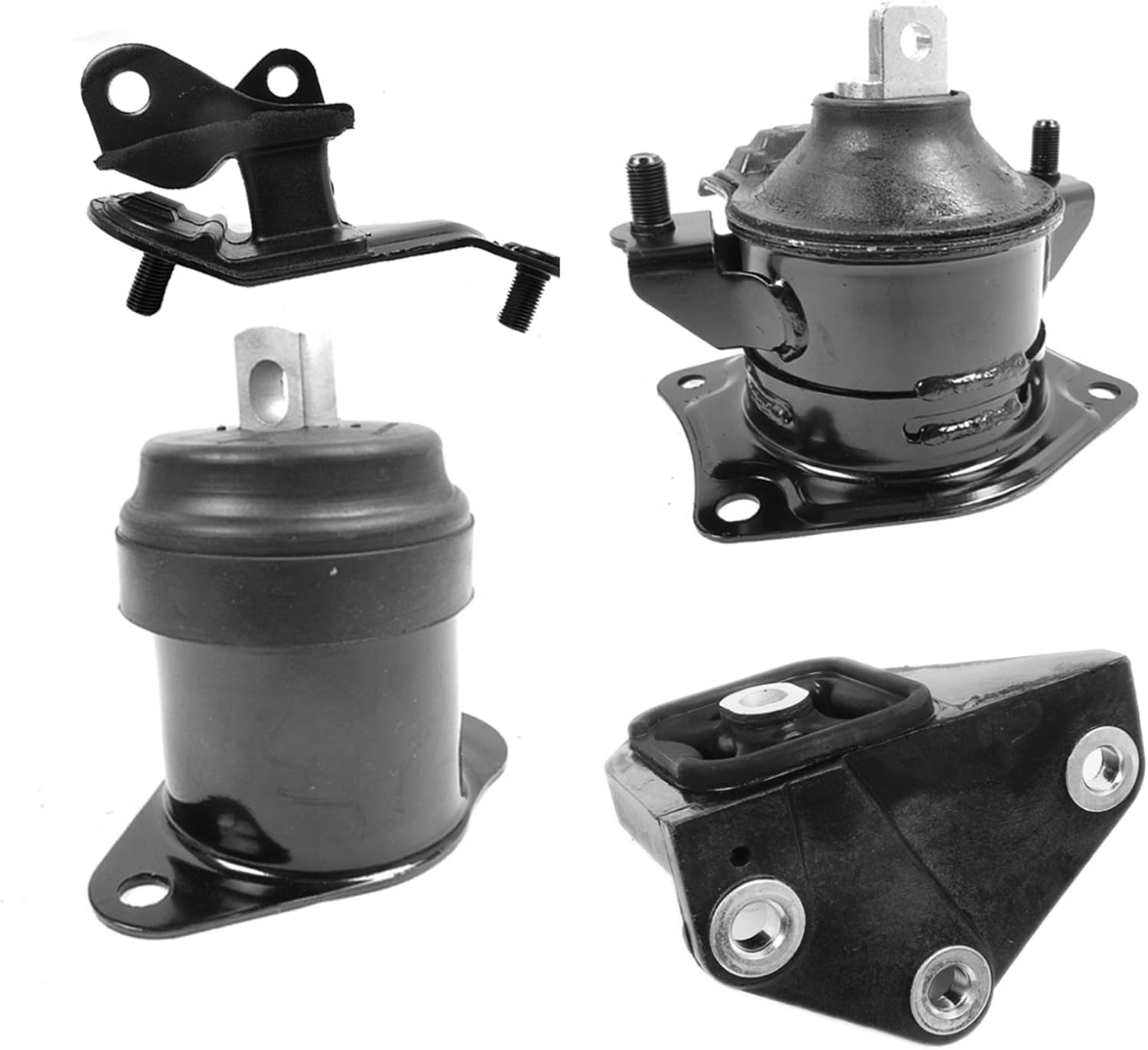 Advance Ignition Compatible with Honda 2003-2007 Accord 2.4L Set 4PCS Engine and Transmission Mount 4517 4516 4510 4542 2003 2004 2005 2006 2007