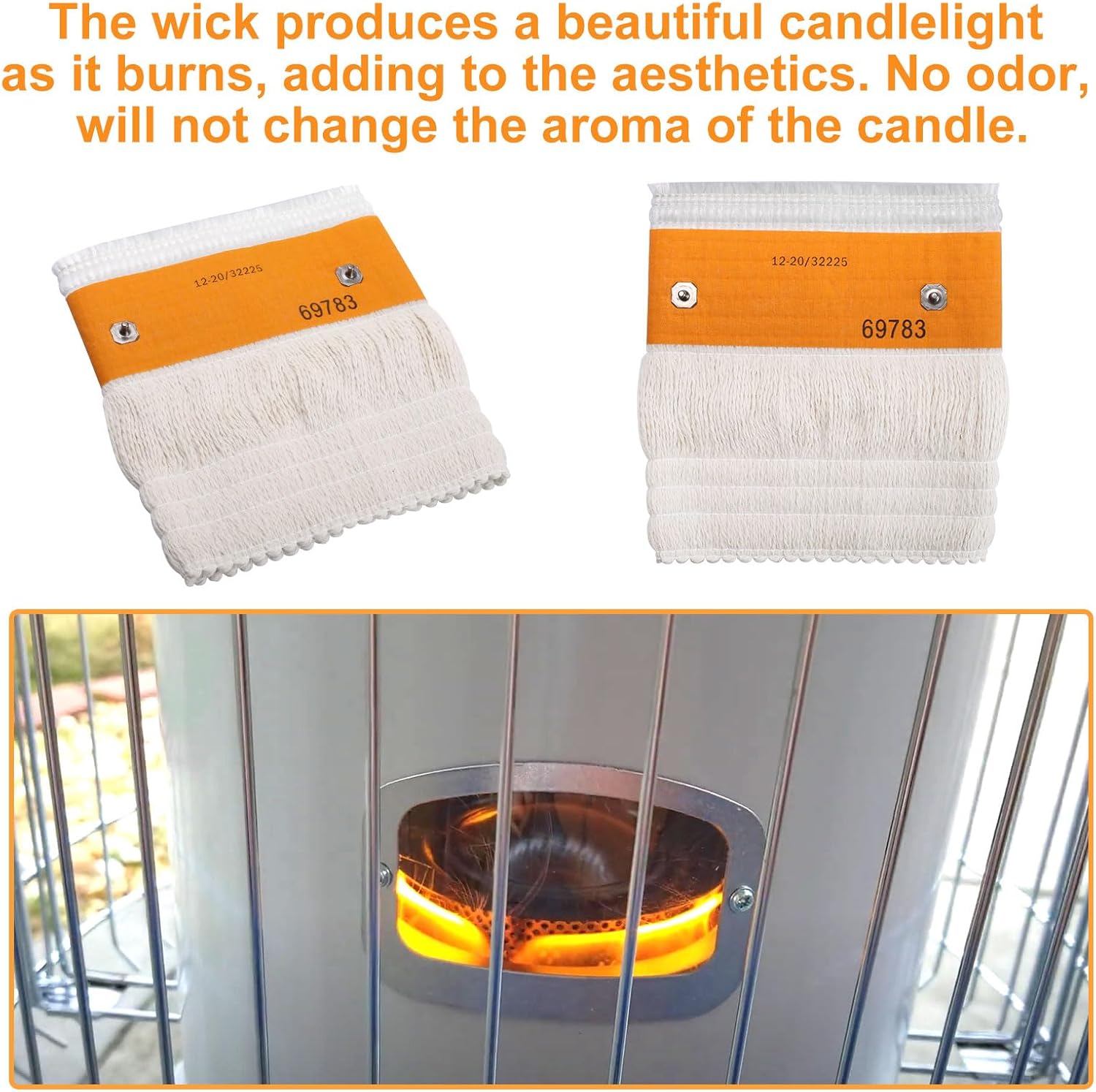 32225 Kerosene Heater Wick Fits for Kero World KW-24 (A-H), Dyna-Glo RMC-95C, DURAHEAT DH2300 Heater Wicks Replacement