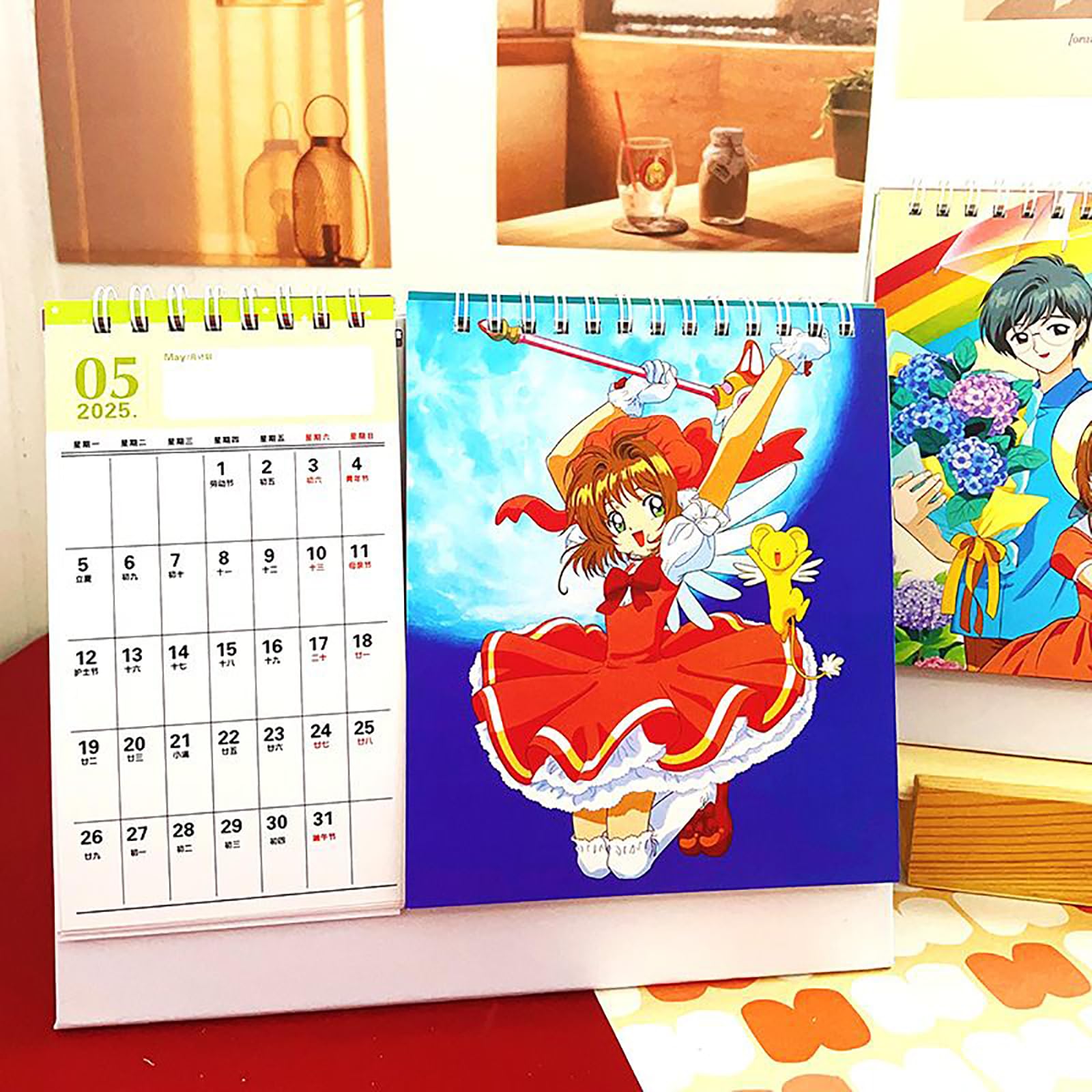 Amazon.co.jp: カレンダー カードキャプターさくら 2025-2026年 卓上