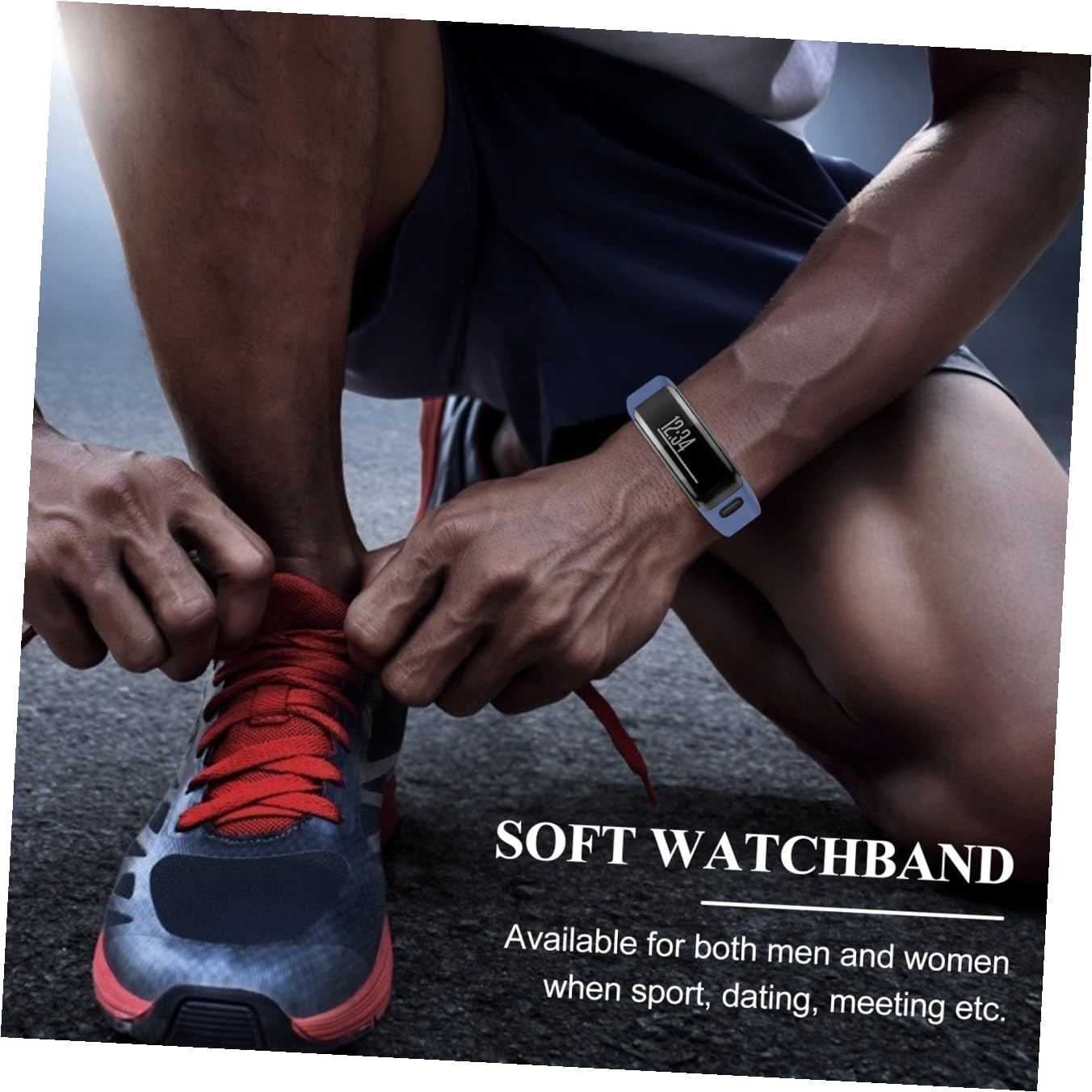 jojofuny uhrenarmbänder the whit whitn sportuhren Uhrenarmband für Uhren Ersatzband reloj inteligente Smartwatch für Frauen Smartwatch-Armband Tauchen Anschauen Gummiband Gurt Fräulein Weiß