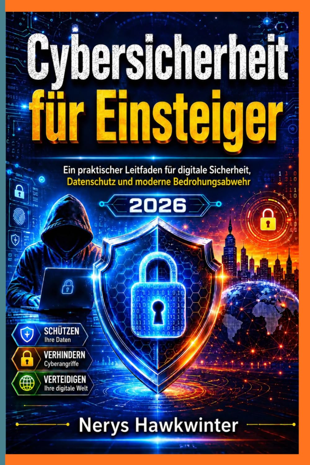 Cybersicherheit für Einsteiger: Ein praktischer Leitfaden für digitale Sicherheit, Datenschutz und moderne Bedrohungsabwehr 2026