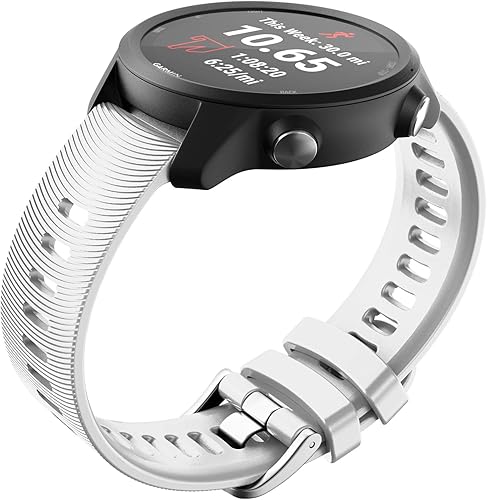 NotoCity Bandas para Galaxy Watch 44 Classic y Galaxy Watch 55 Pro, correa de repuesto de silicona de 0.787 in para Vivoactive 3 Vivoactive 5