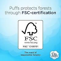 Vista 11 de Puffs Plus Loción Facial Tissue, 4 cajas Mega Cubo, 72 pañuelos por caja, alergias y resfriados