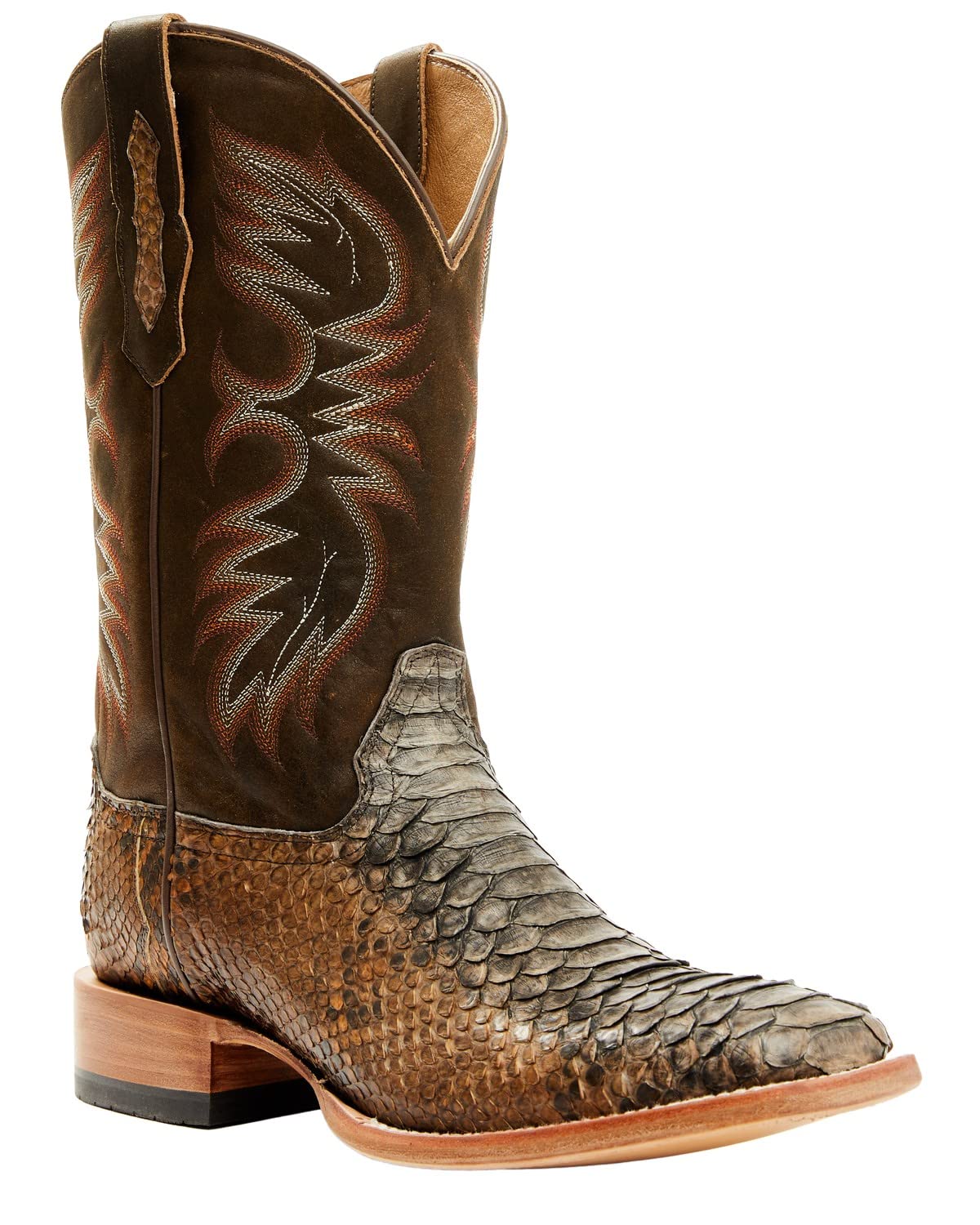 Cody James Men's Python Exotic Western Boot Broad Square Toe - Asr21-21