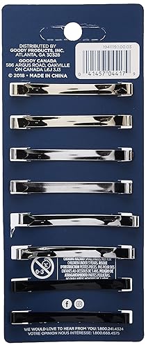 Vista 16 de Hebillas clásicas de metal para el cabello por Goody, paquete de de 1 Carey