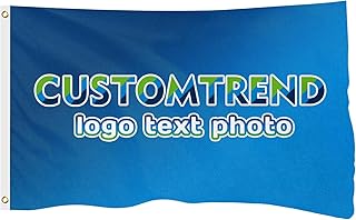 Custom Double-Sided Flag – 400D Heavy-Duty Polyester or Blackout Fabric, Fade-Resistant, Weatherproof, Personalized Banner for Home, Business, Events, Sports, Indoor & Outdoor