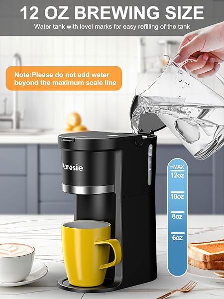 Karosie Single Serve Coffee Maker - 5