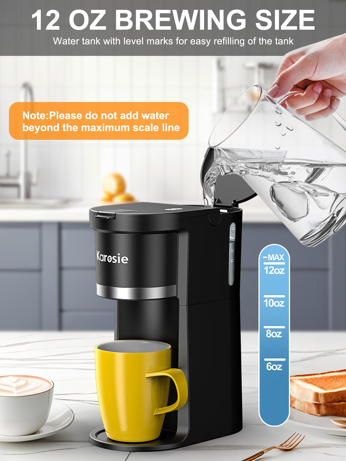 Karosie Single Serve Coffee Maker — view 5