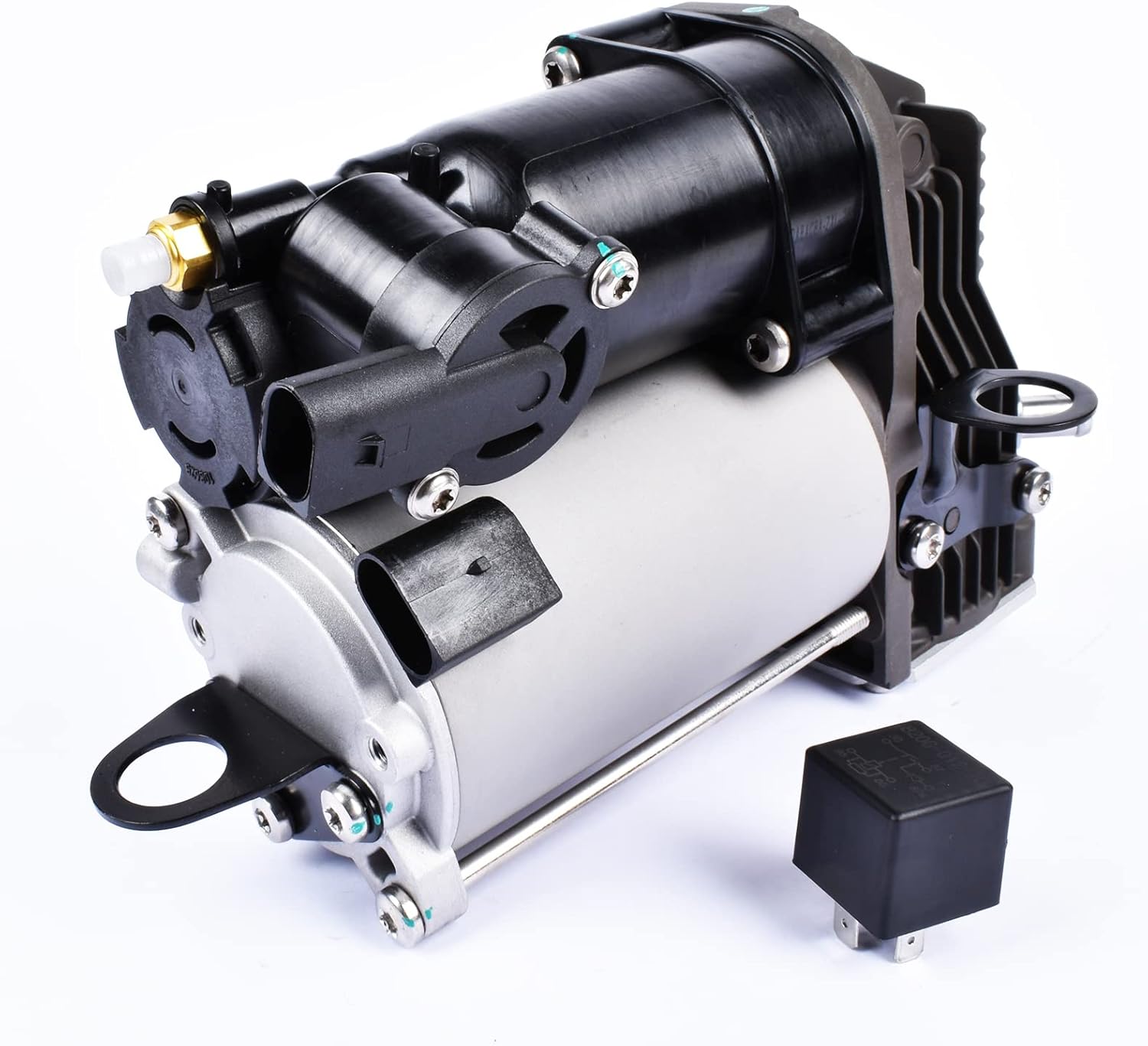 Air Suspension Compressor Pump w/Relay Replacement For 2005